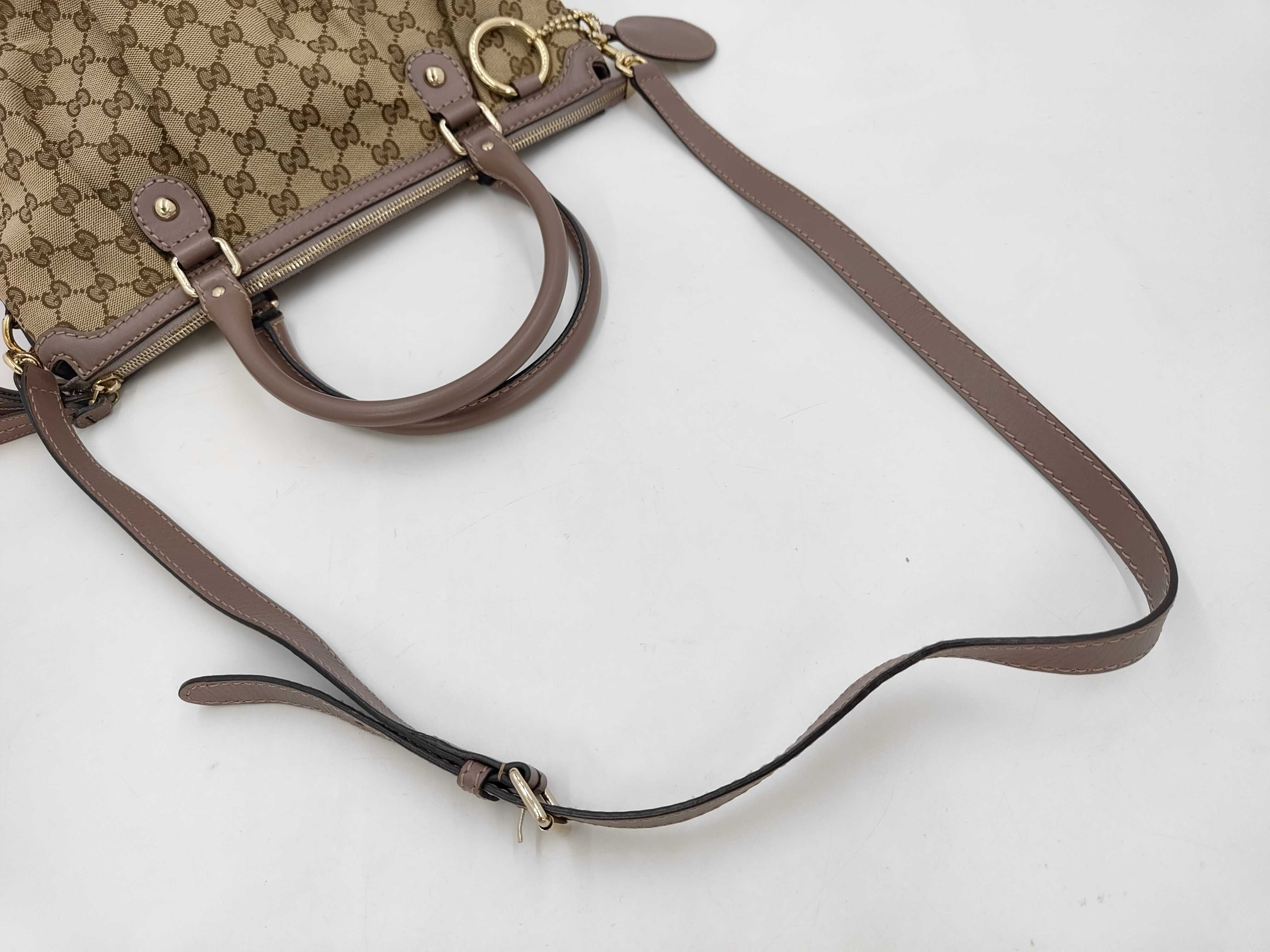 GG Canvas GG Pattern Logo Handbag — view 4