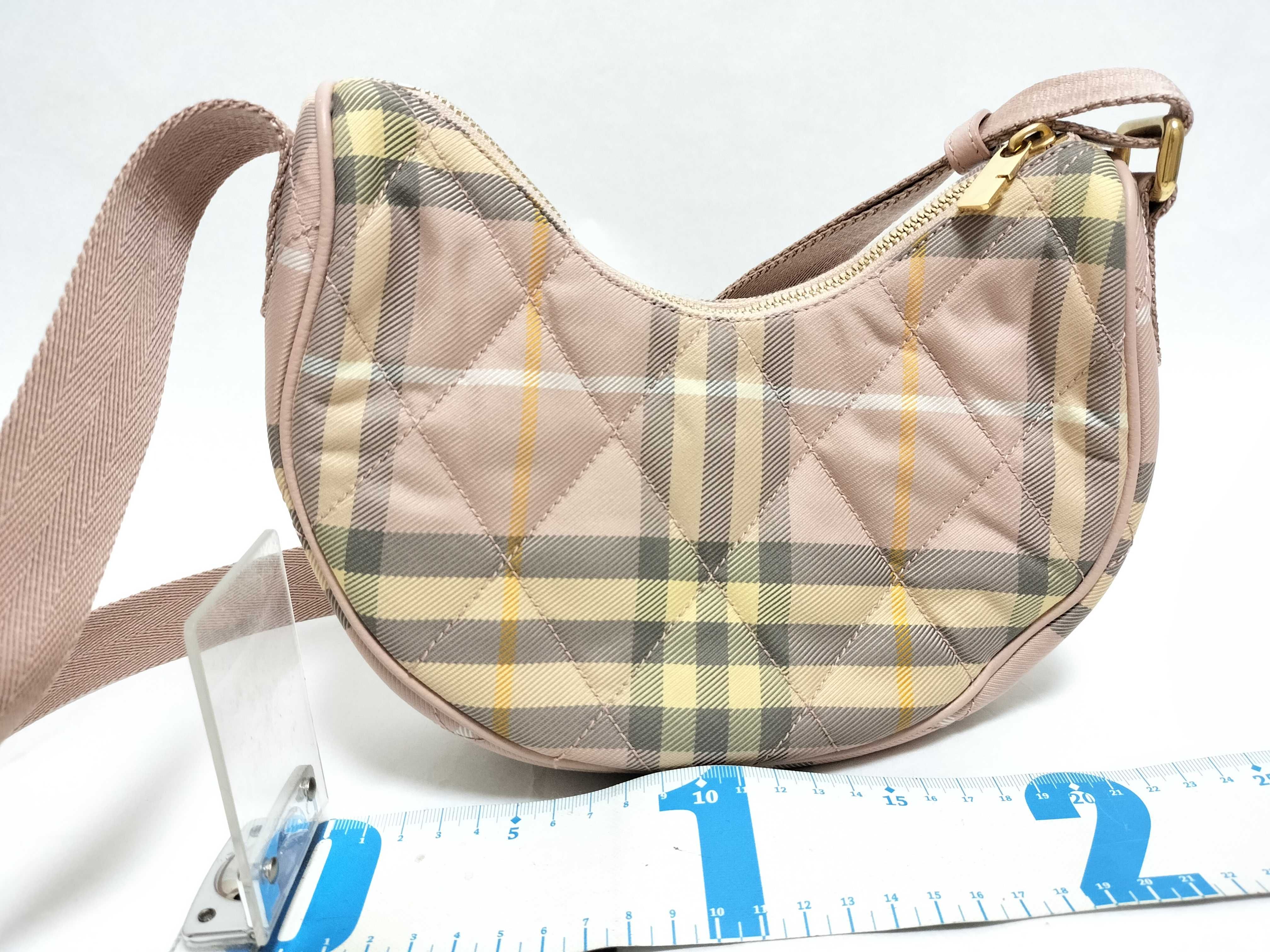 BAG LONDON NYLON QUILTED SHOULDER PINK Shoulder Bag — view 2