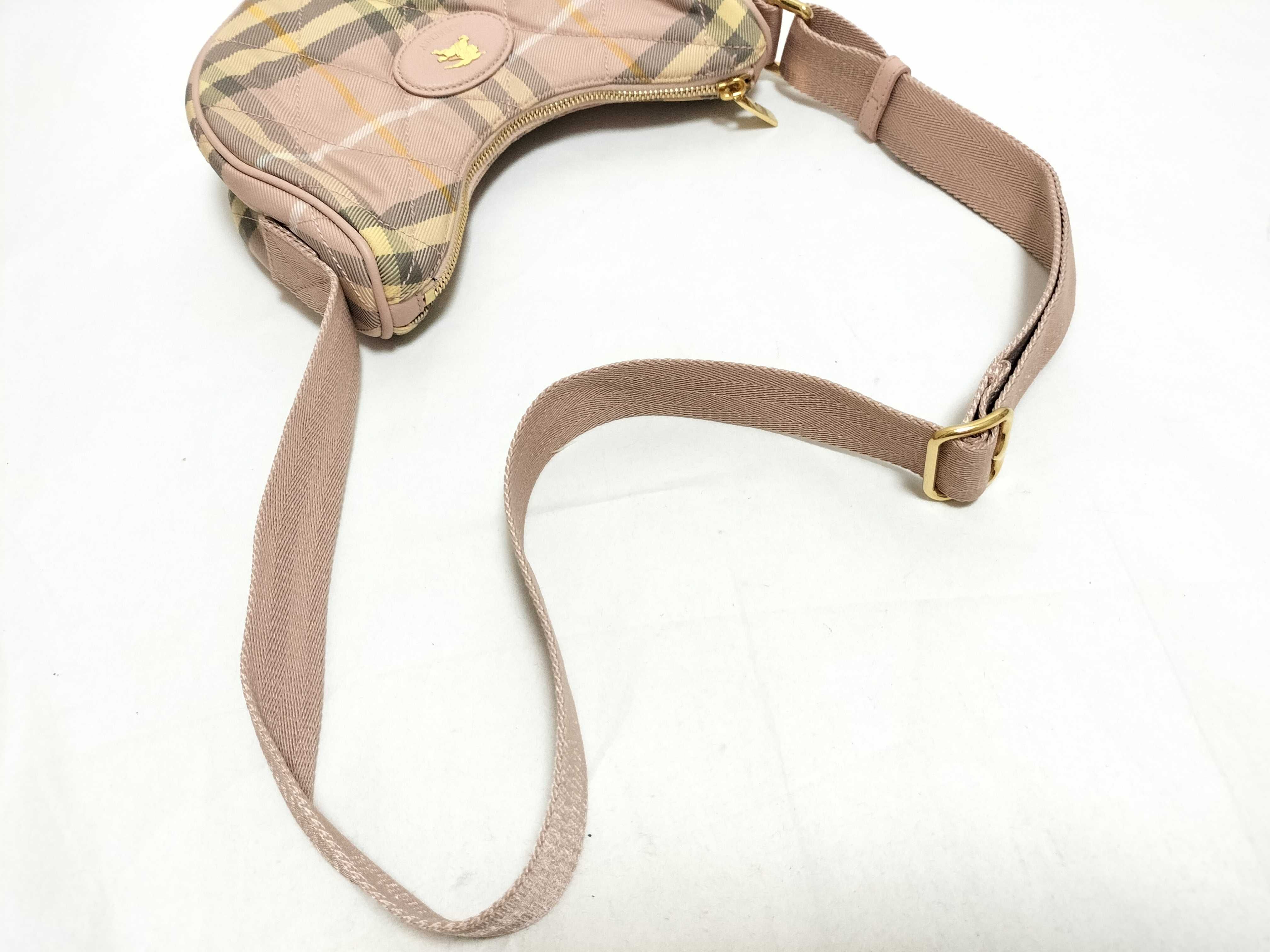 BAG LONDON NYLON QUILTED SHOULDER PINK Shoulder Bag — view 3