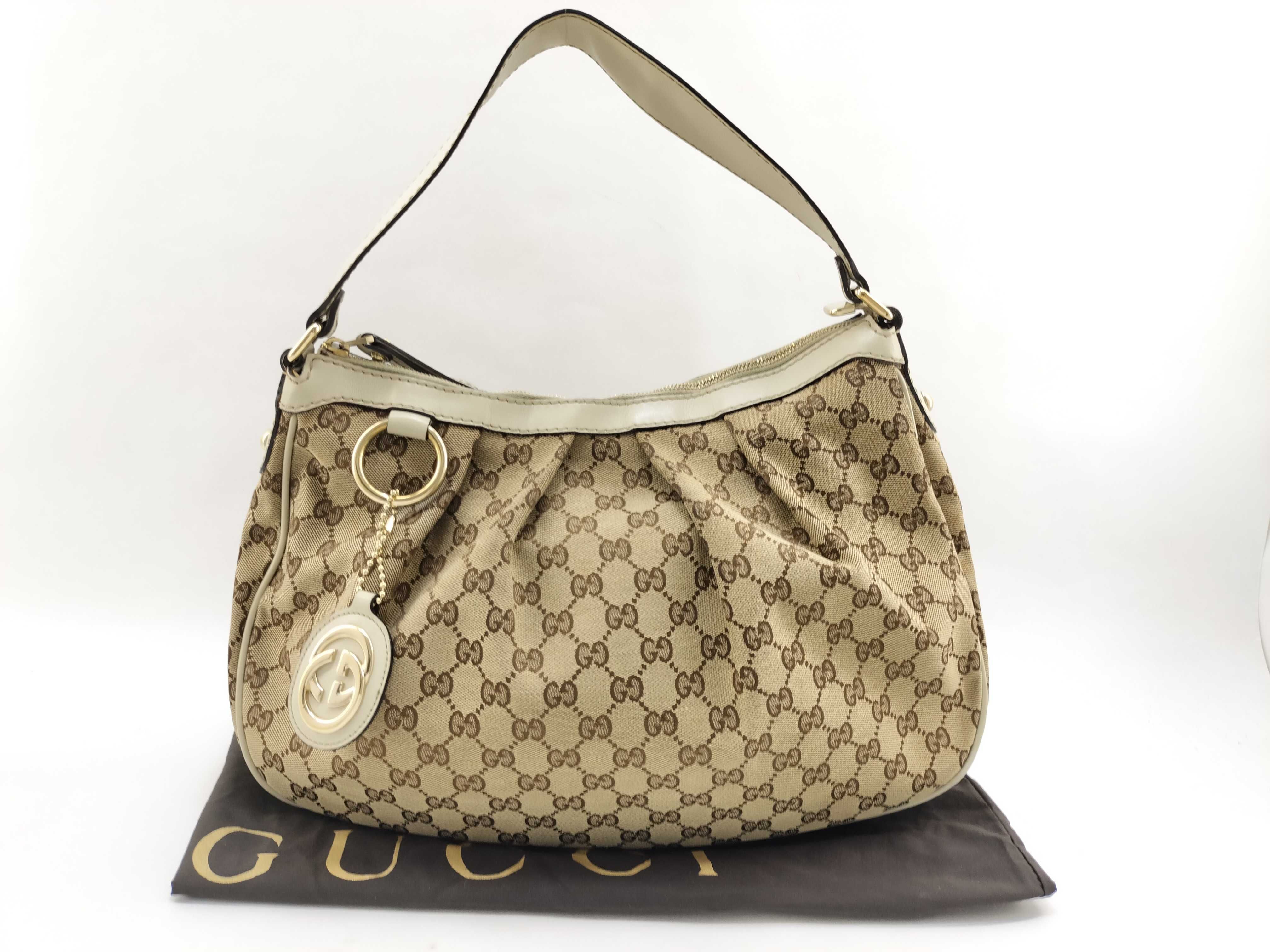 GG Canvas GG Jacquard Sukey Medium Hobo Shoulder Bag