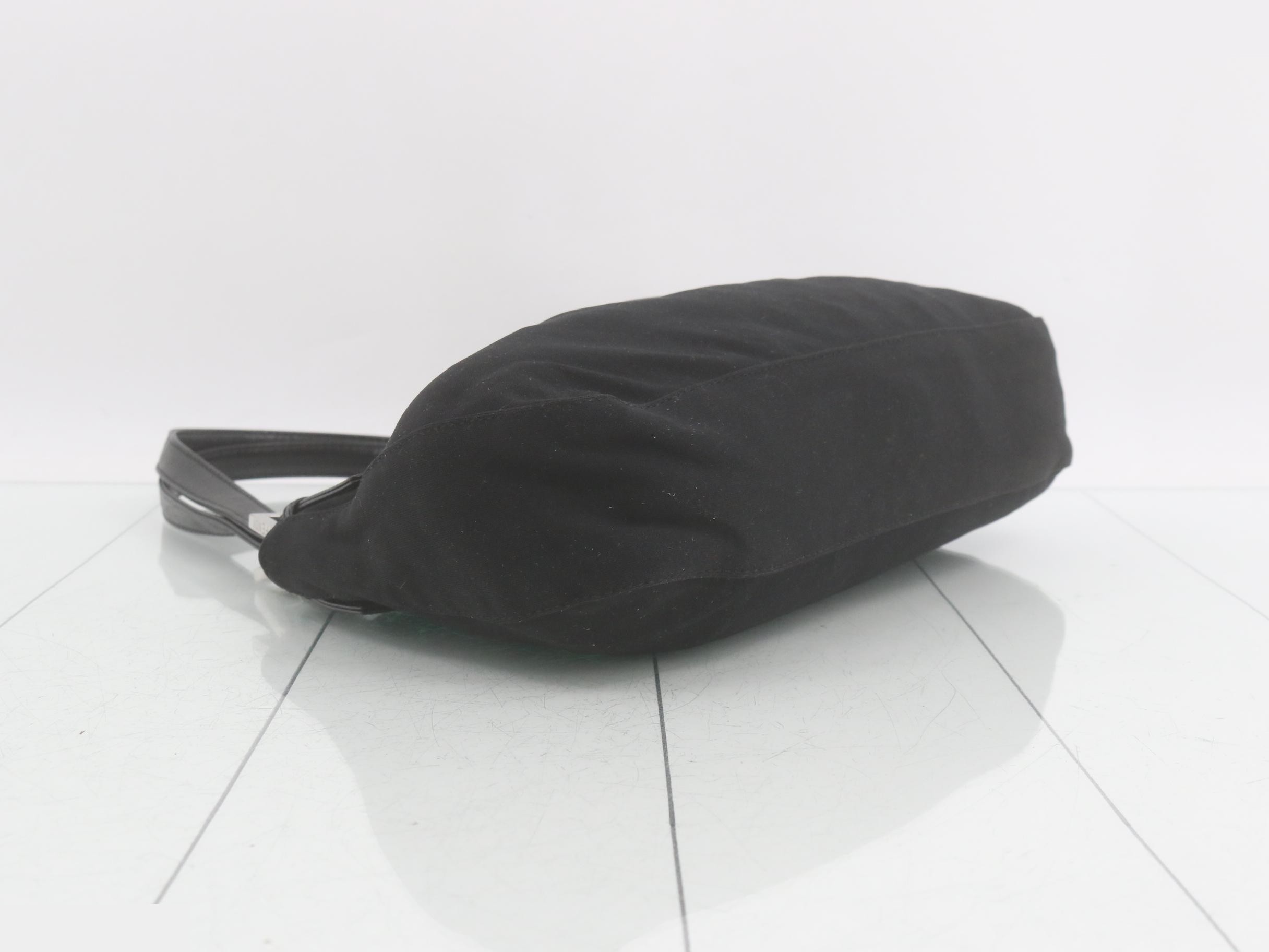 Mamma Baguette Jersey Black Handbag — view 5