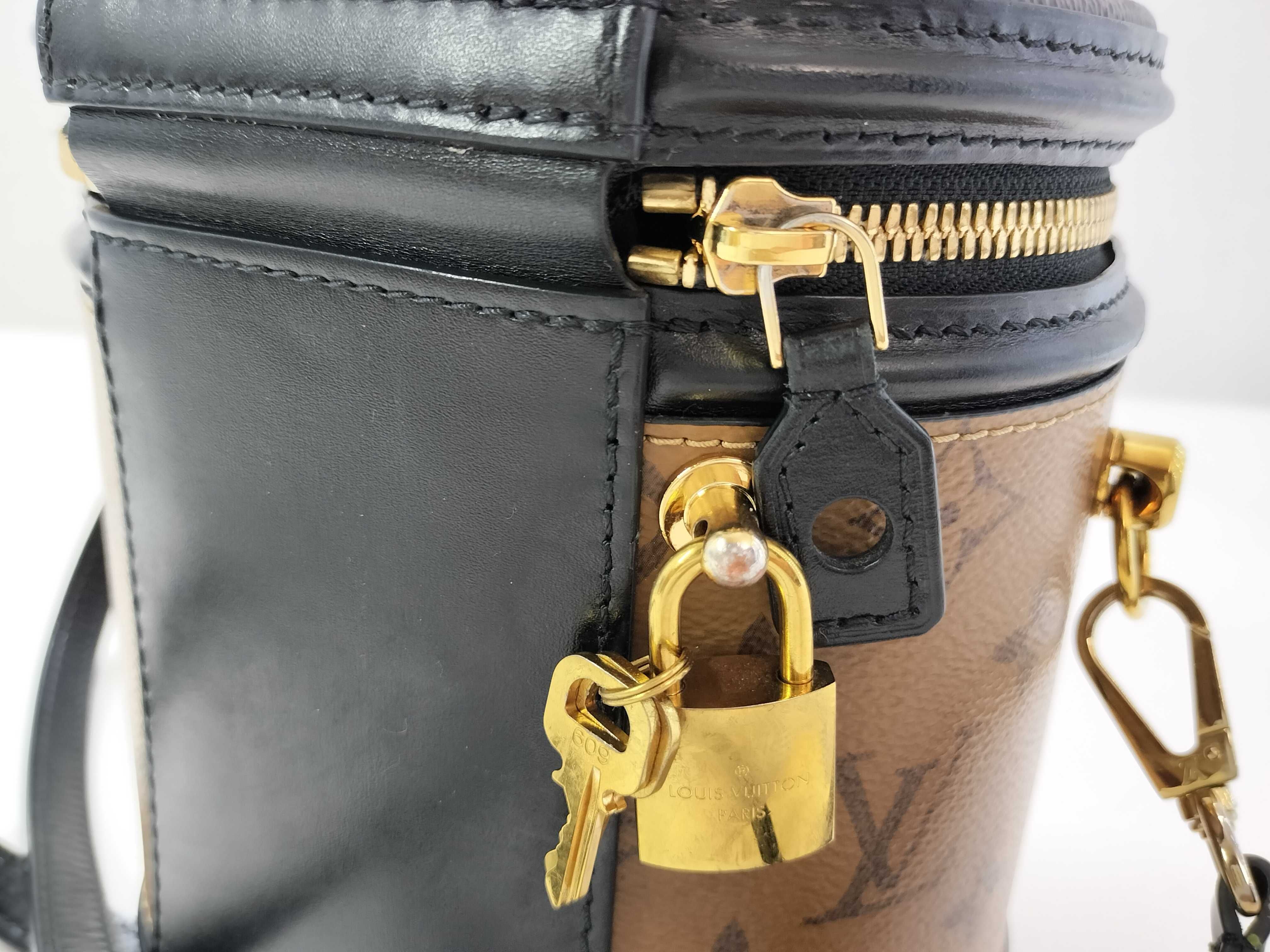 Monogram Louis Vuitton Monogram Cannes Noir Hand Shoulder Bag Vanity Bag — view 14
