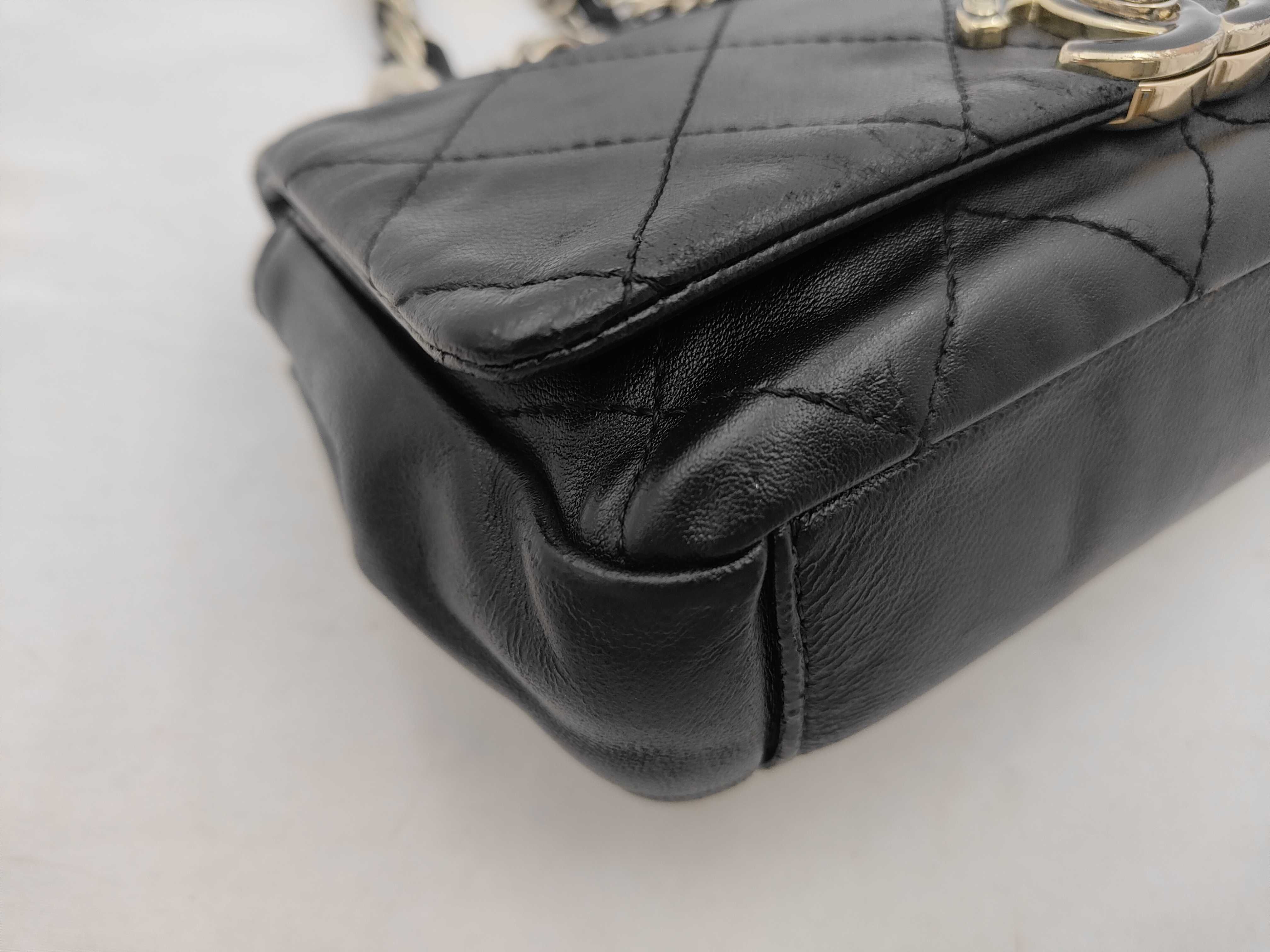 Matelassé Chain Shoulder Bag — view 6