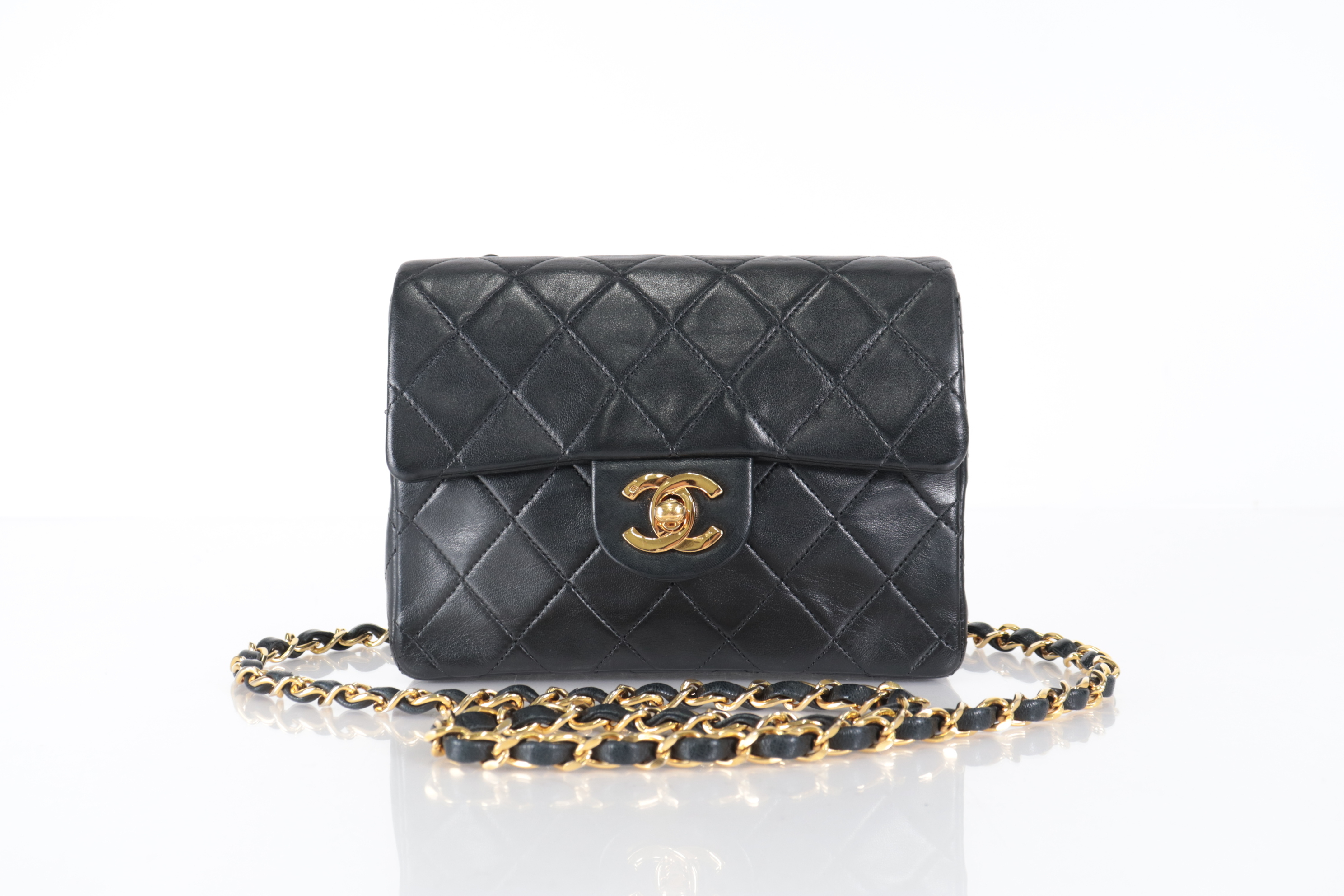 Mini Mat Lamb Chain Shoulder Bag (Series 1) — view 2