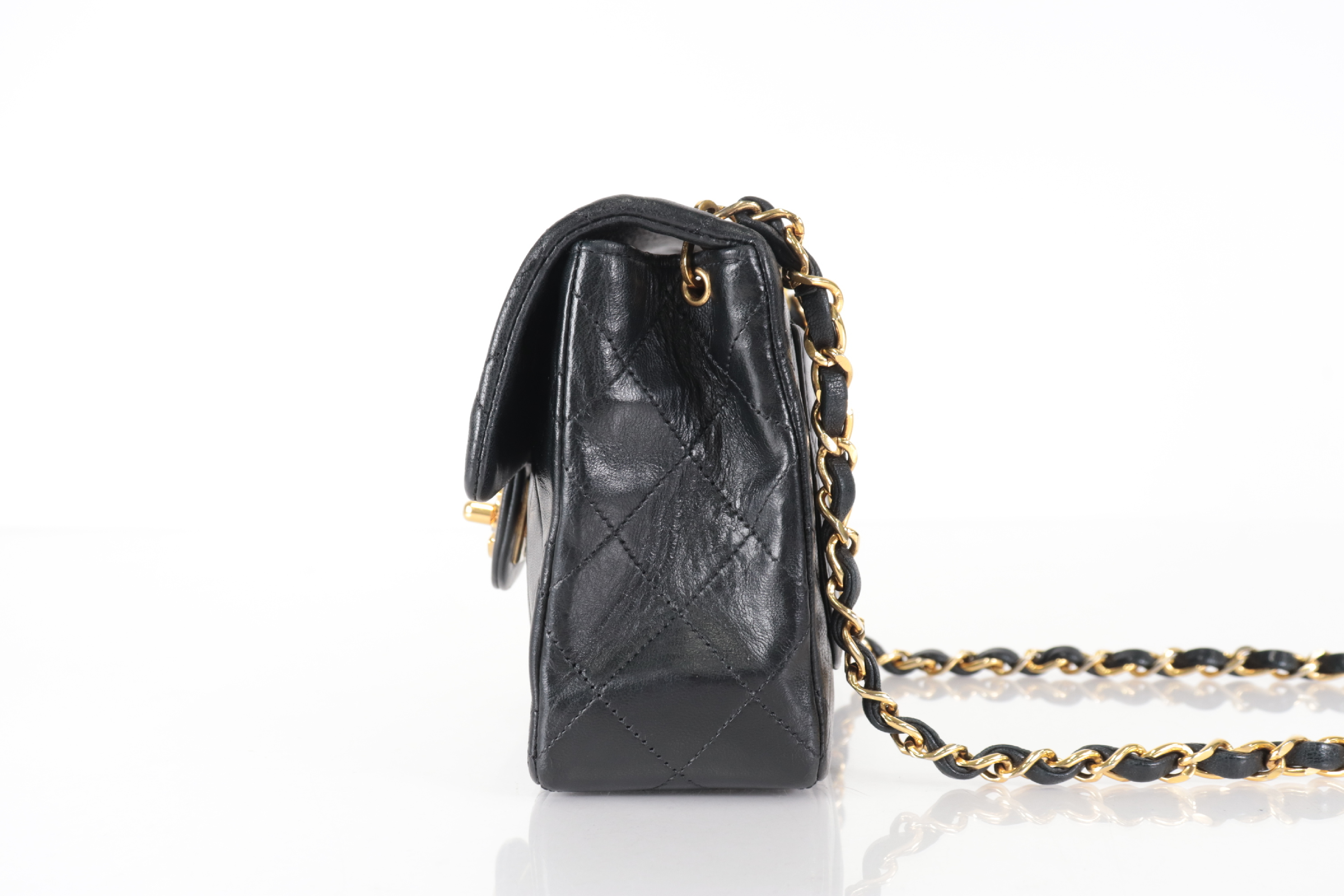 Mini Mat Lamb Chain Shoulder Bag (Series 1) — view 5