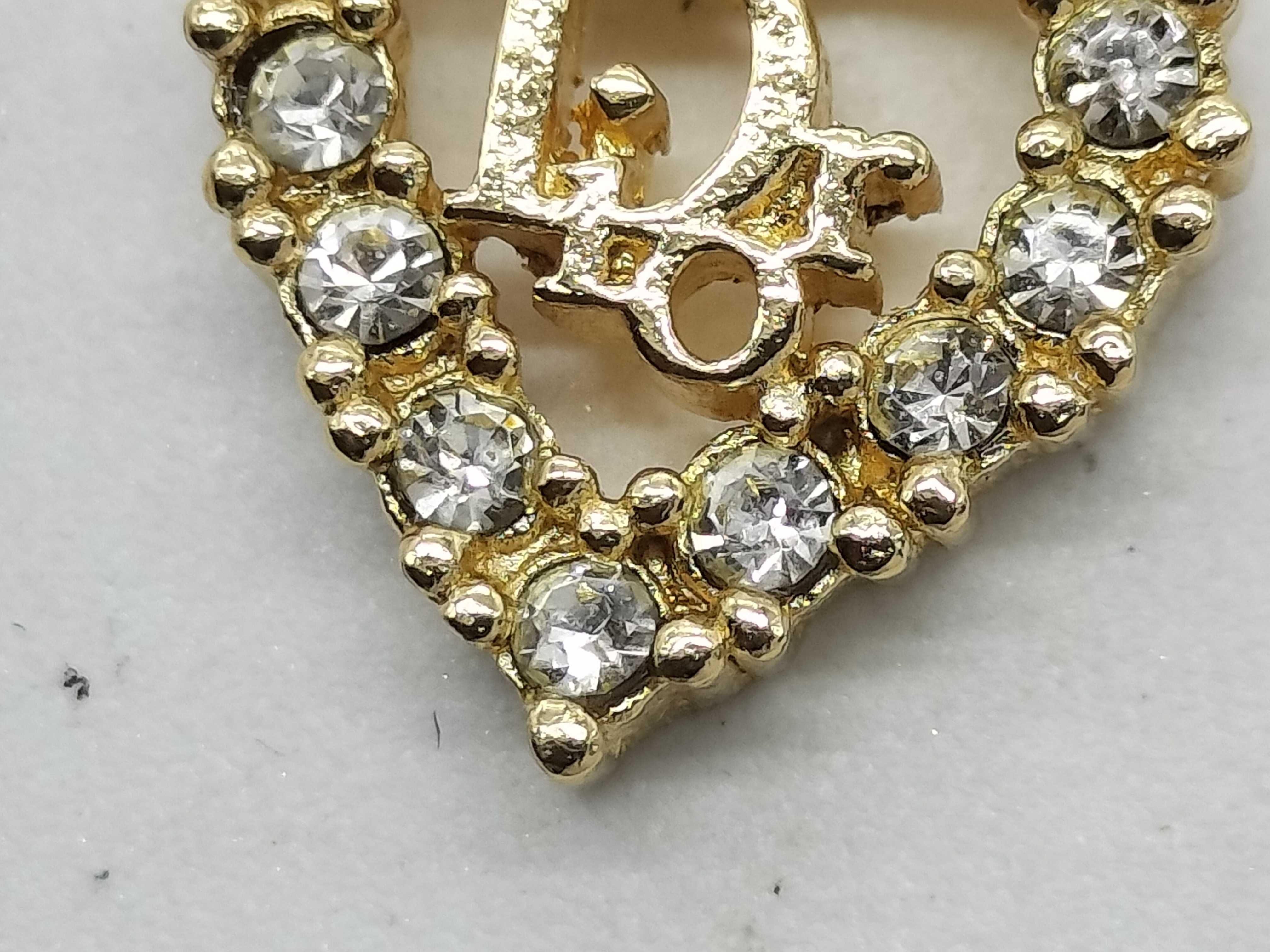 logo necklace (missing stone) — view 3