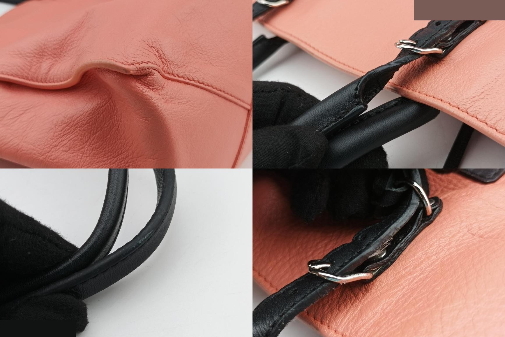 Paper Leather Pink x Black — view 9