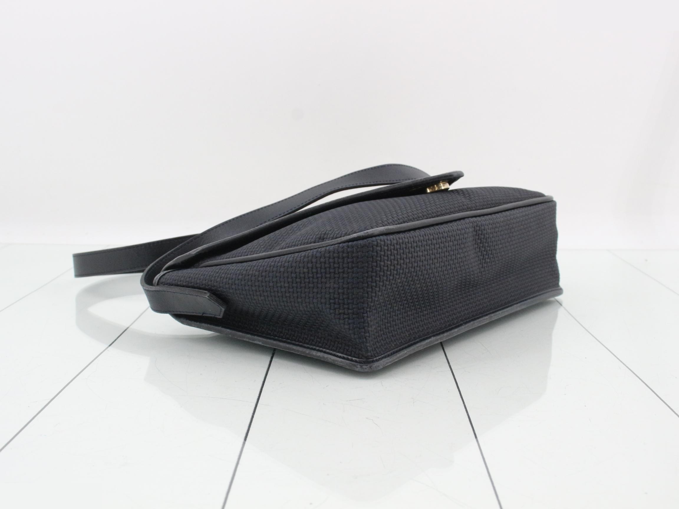 shoulder bag, navy — view 5