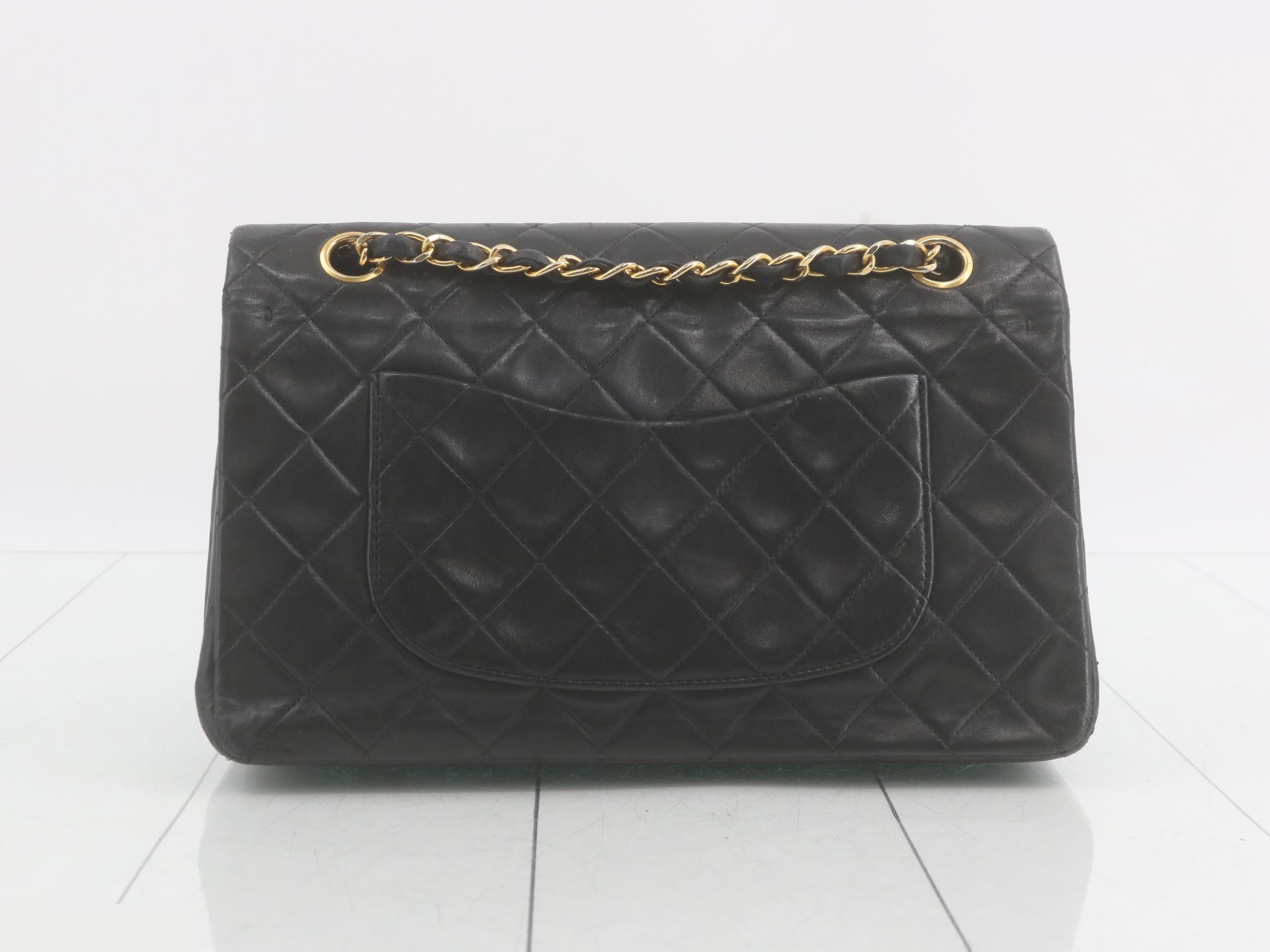 Double flap 25 Matelassé chain shoulder bag — view 2