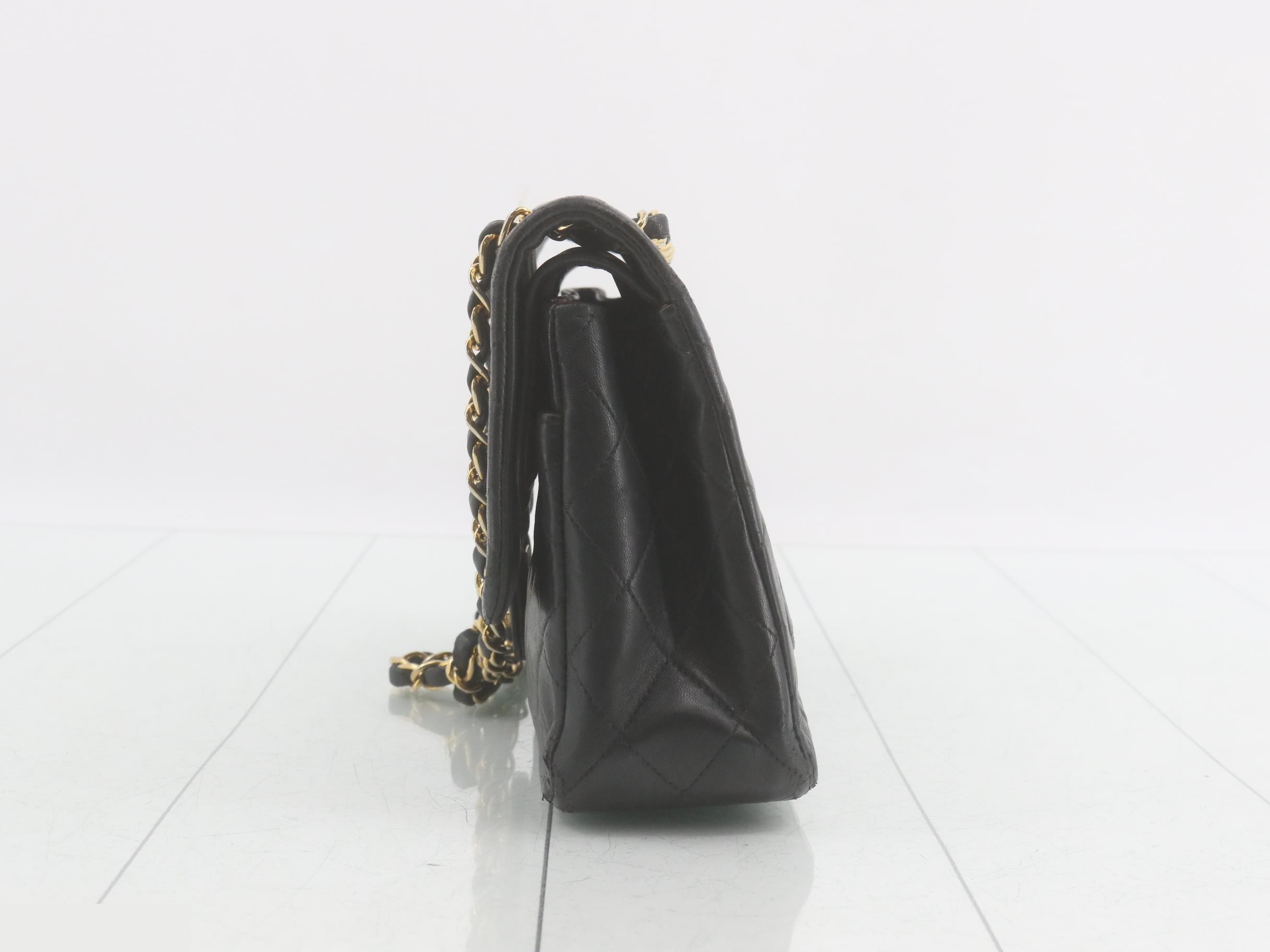 Double flap 25 Matelassé chain shoulder bag — view 3