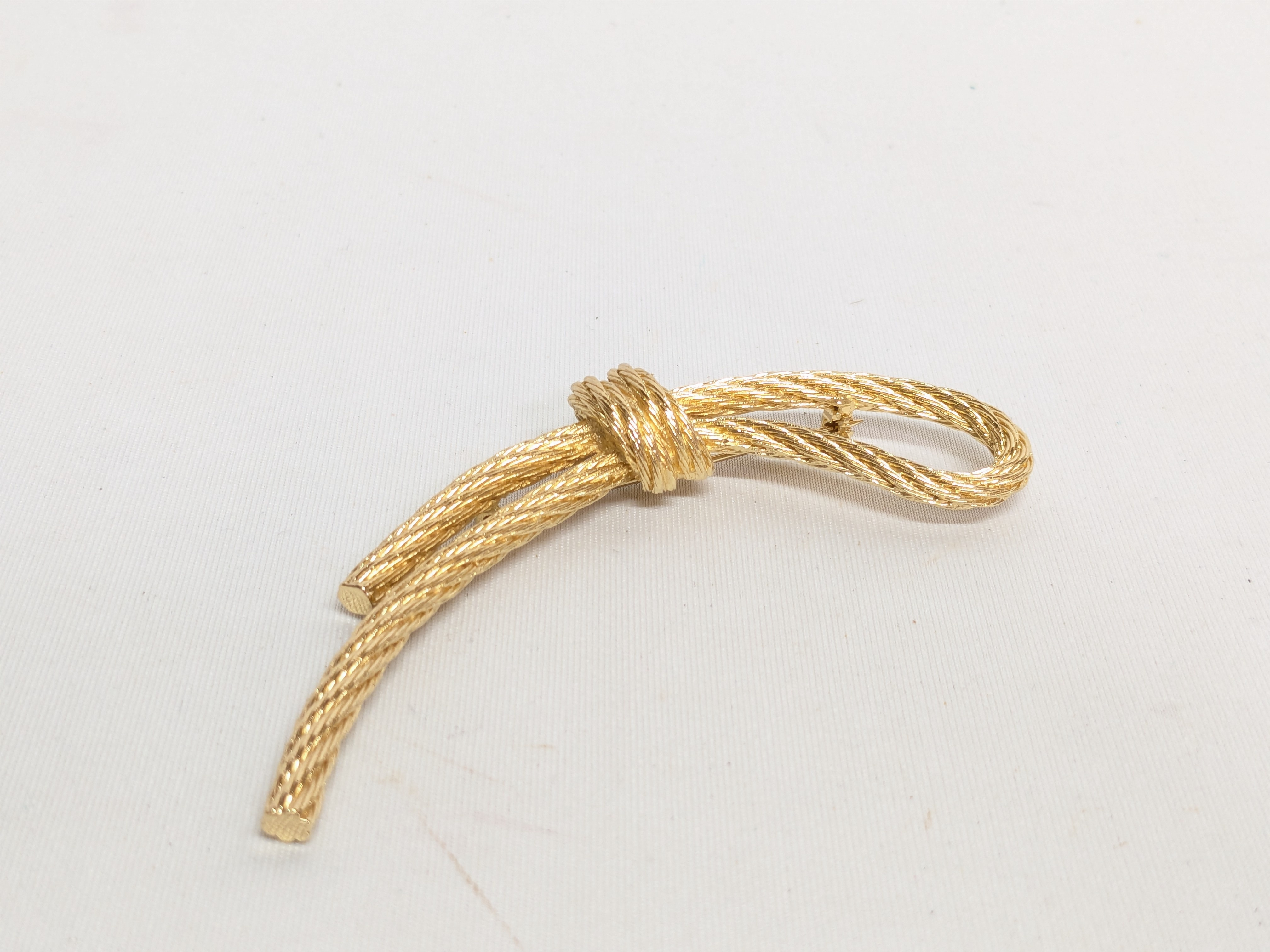 Ribbon Brooch — view 2