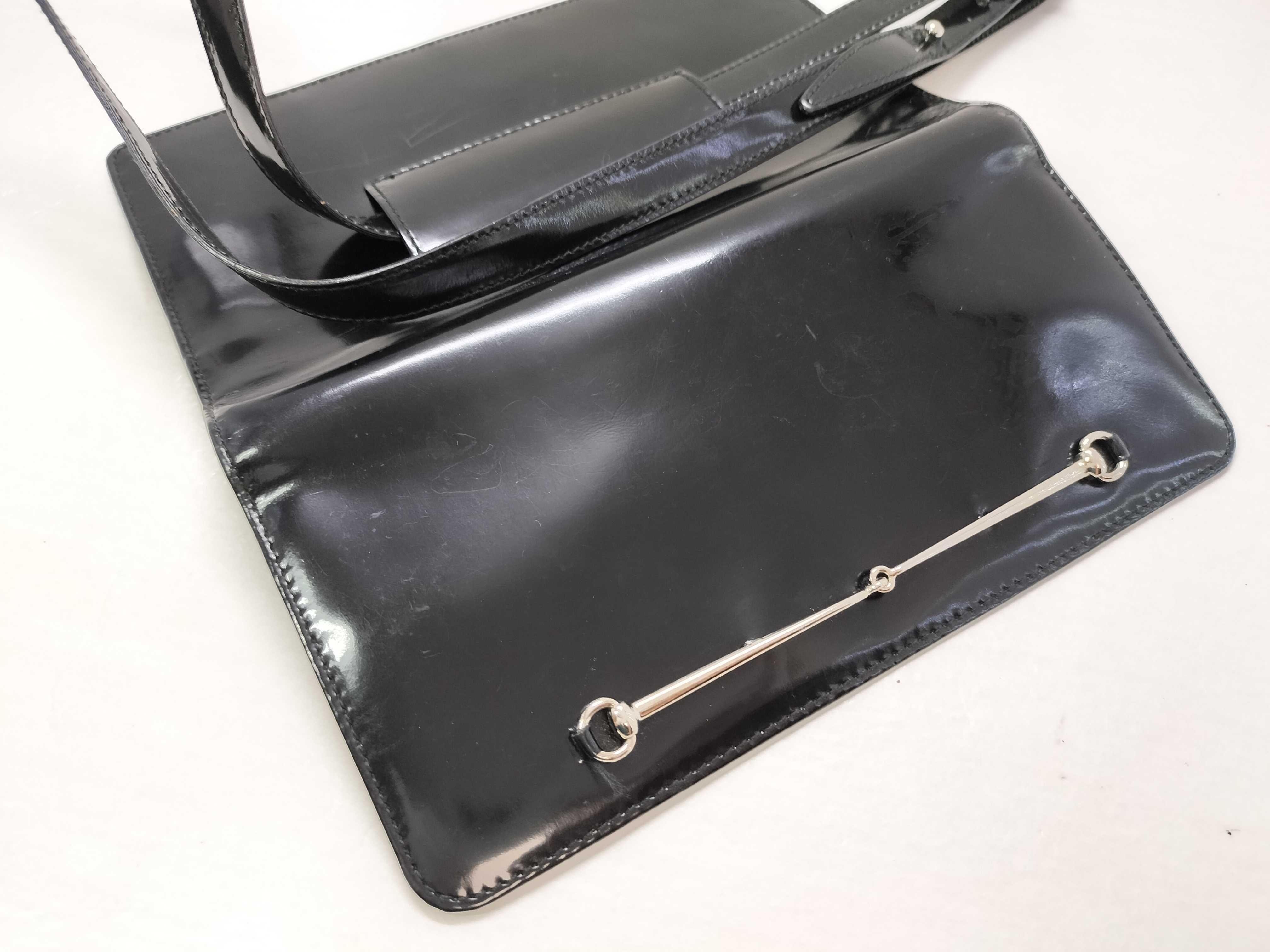 Horsebit Patent Enamel Shoulder Wallet 039.3662.0702.5 Accessory Pouch Shoulder Bag — view 12