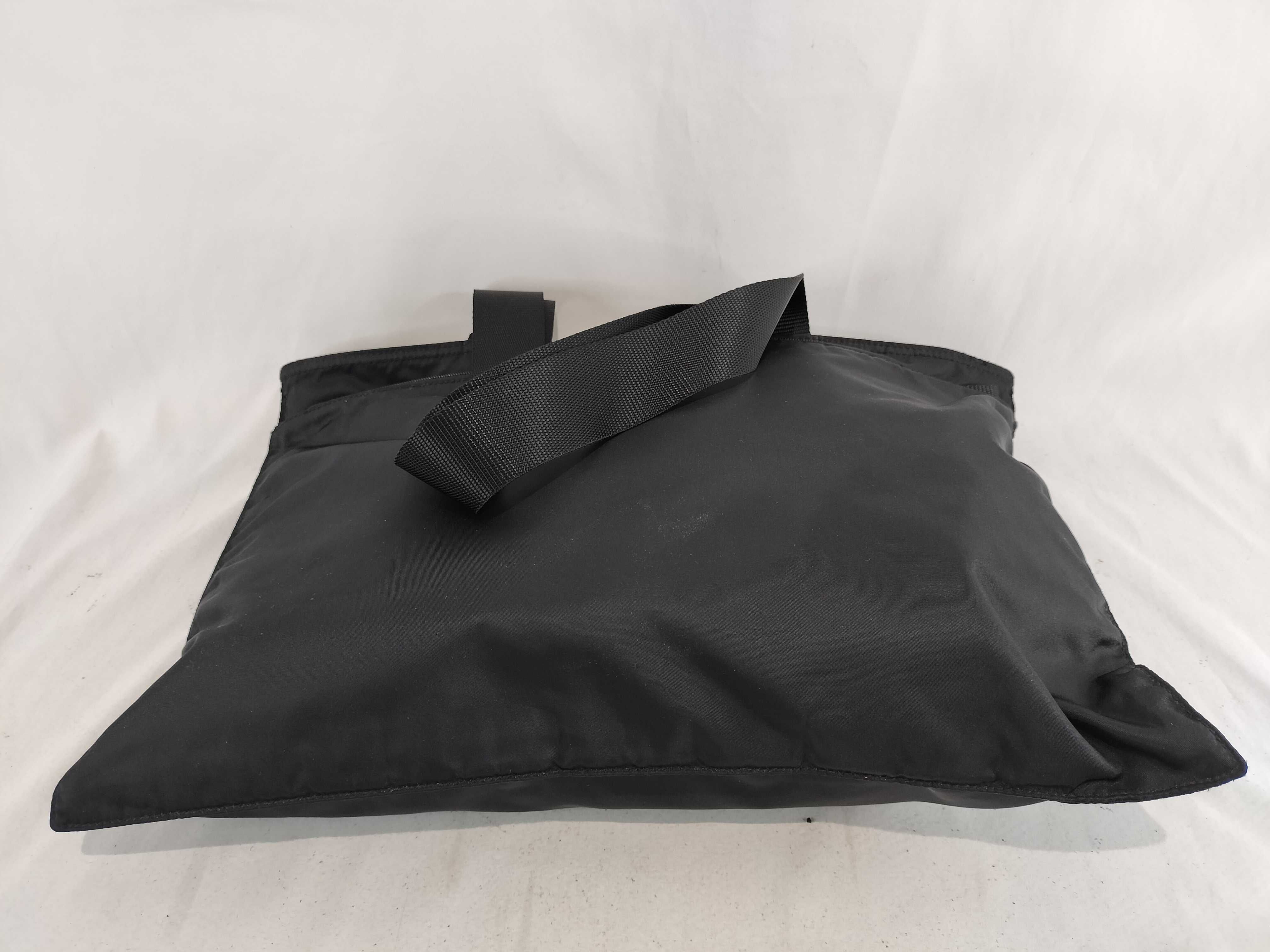 Triangle Logo Nylon Tote Bag Handbag — view 8