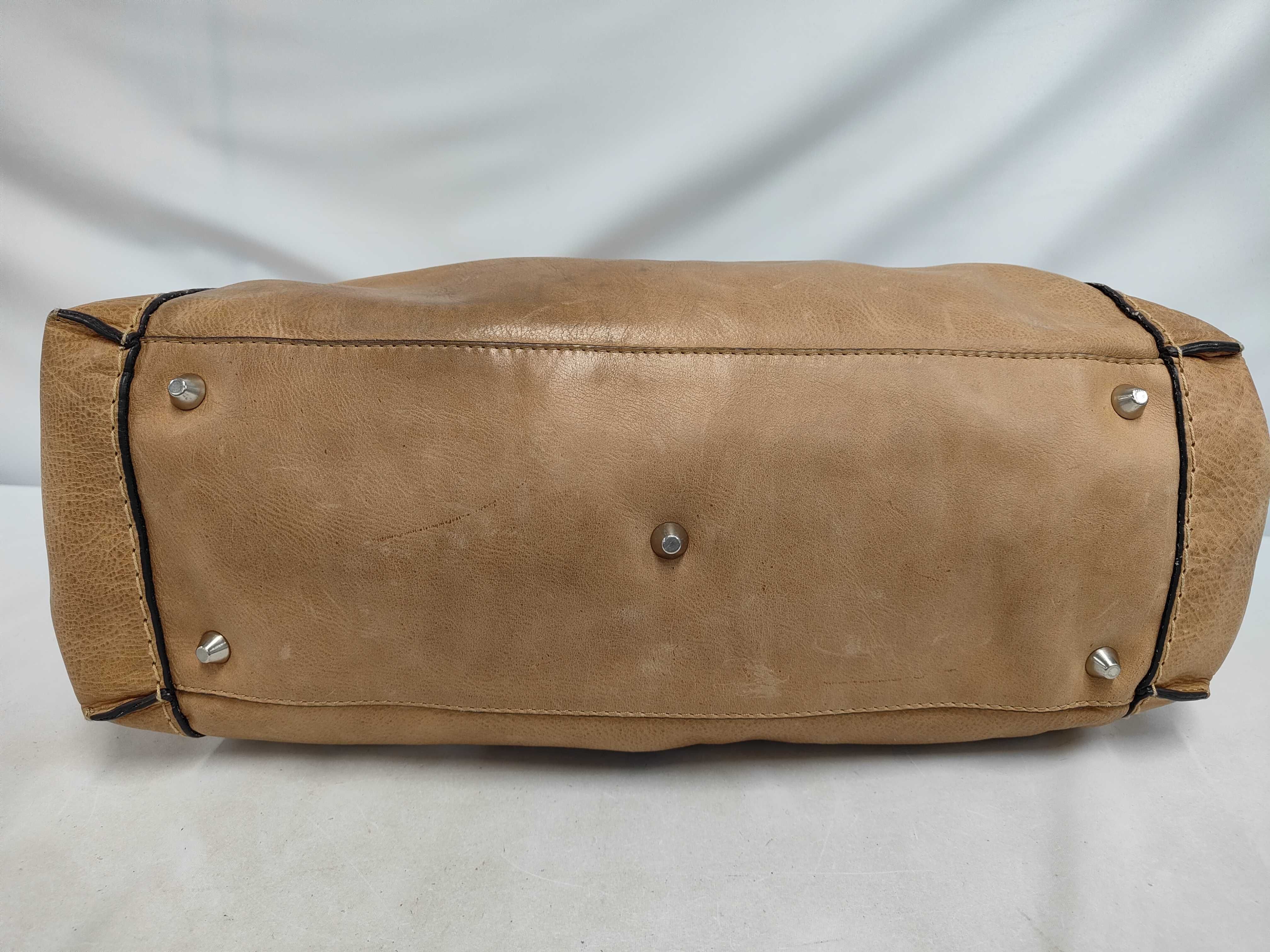 Edith Leather Top Handle Handbag — view 4