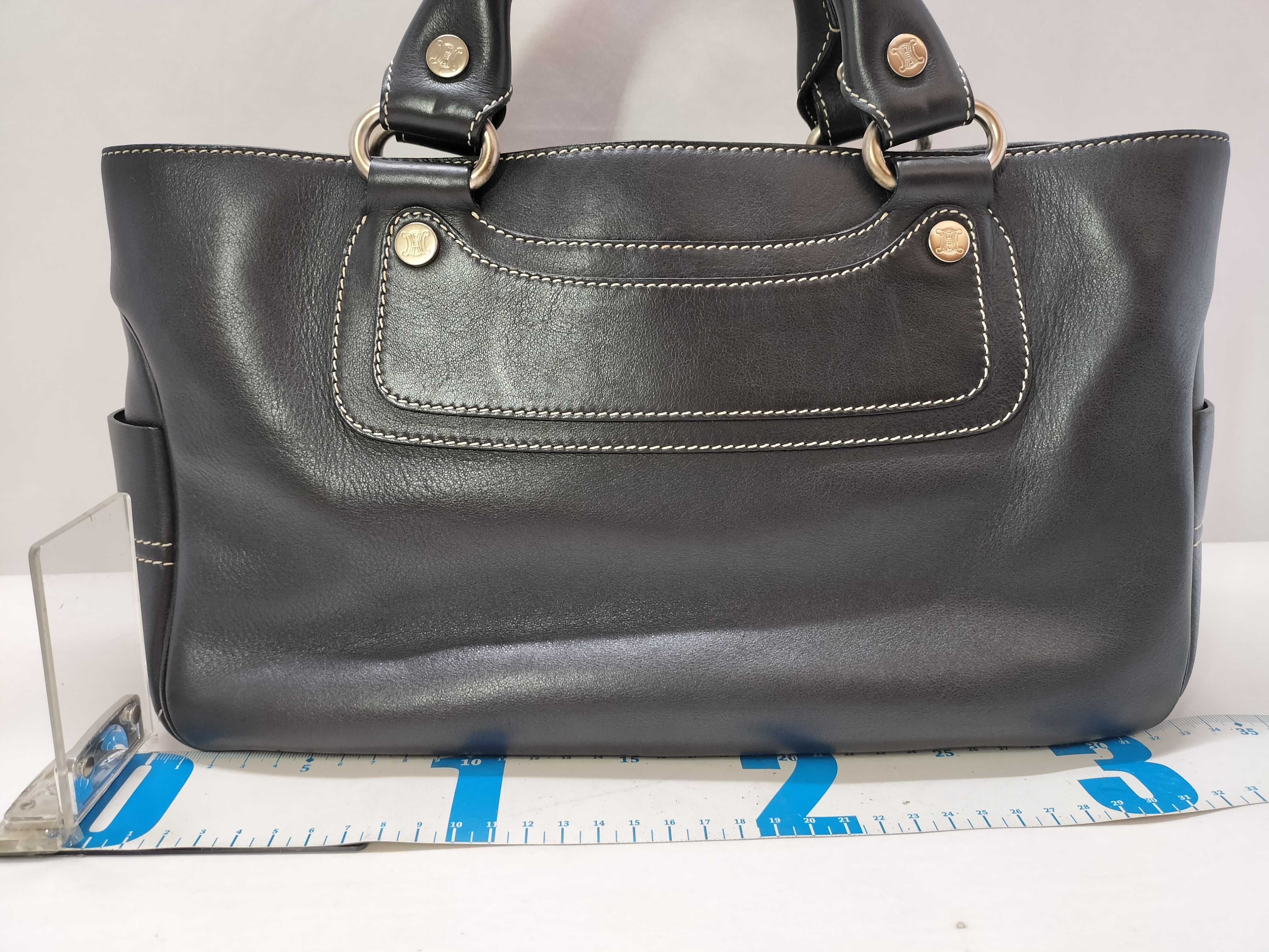 handbag, black, with dust bag. — view 2