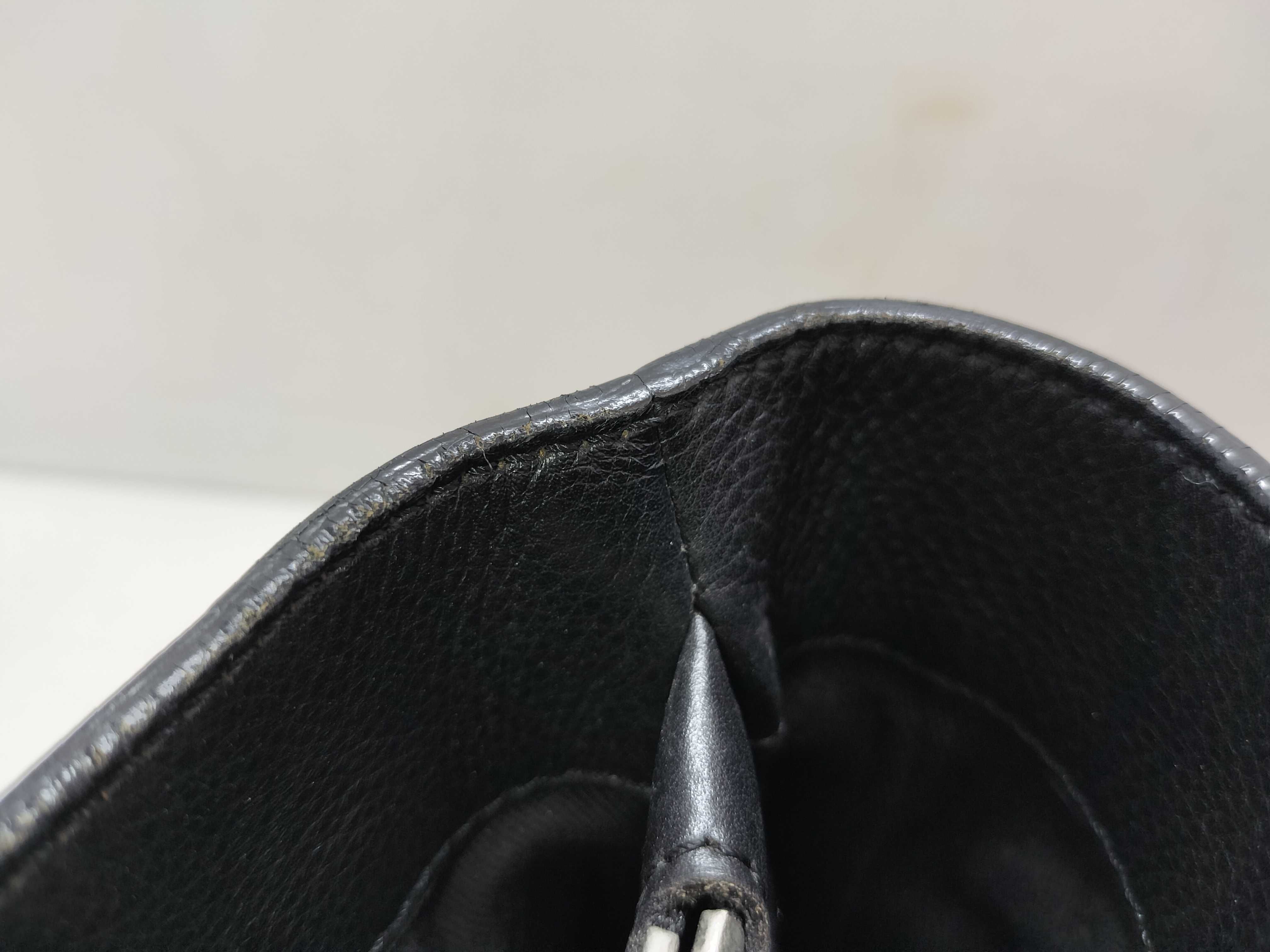 handbag, black, with dust bag. — view 12