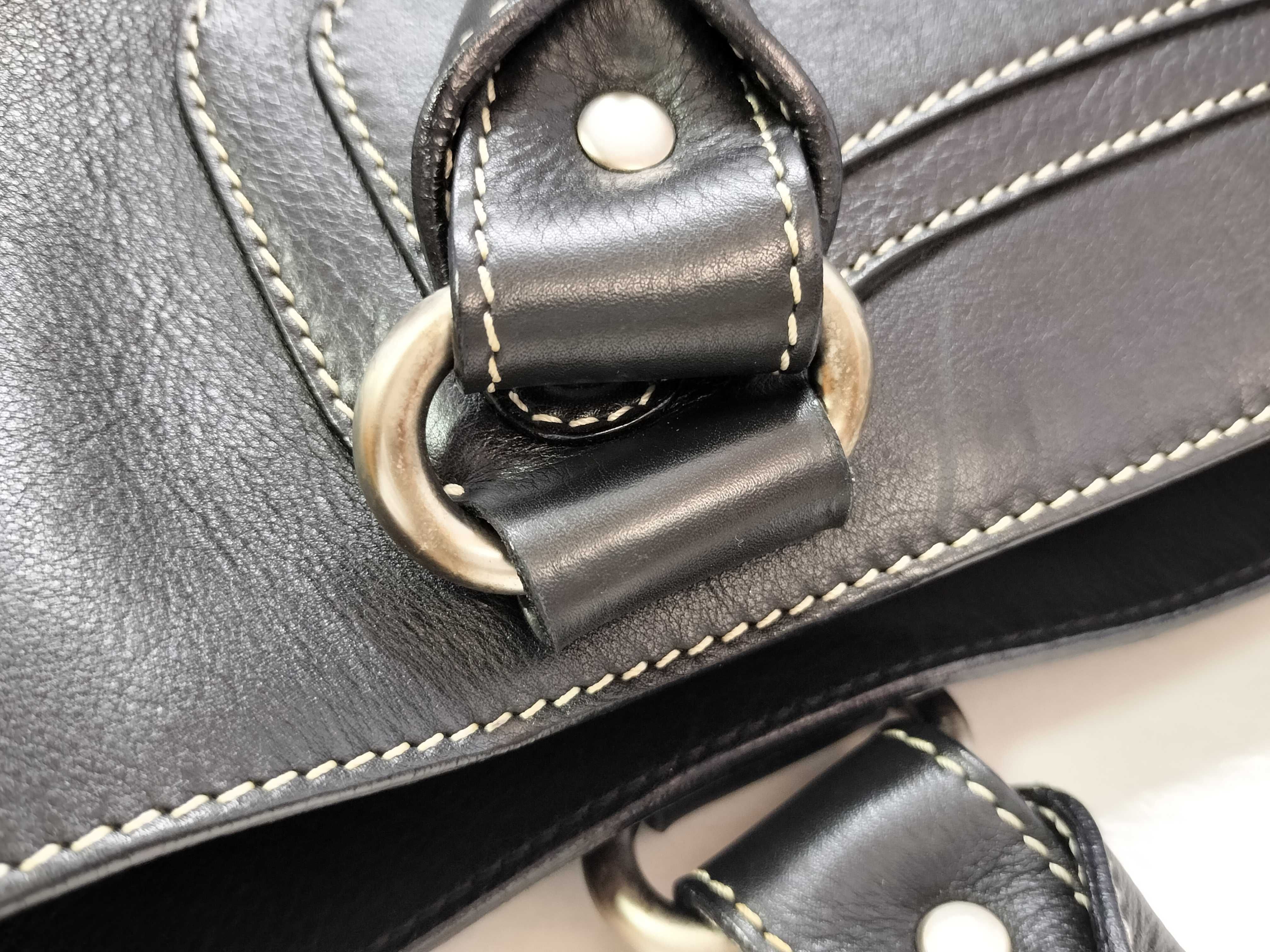 handbag, black, with dust bag. — view 5