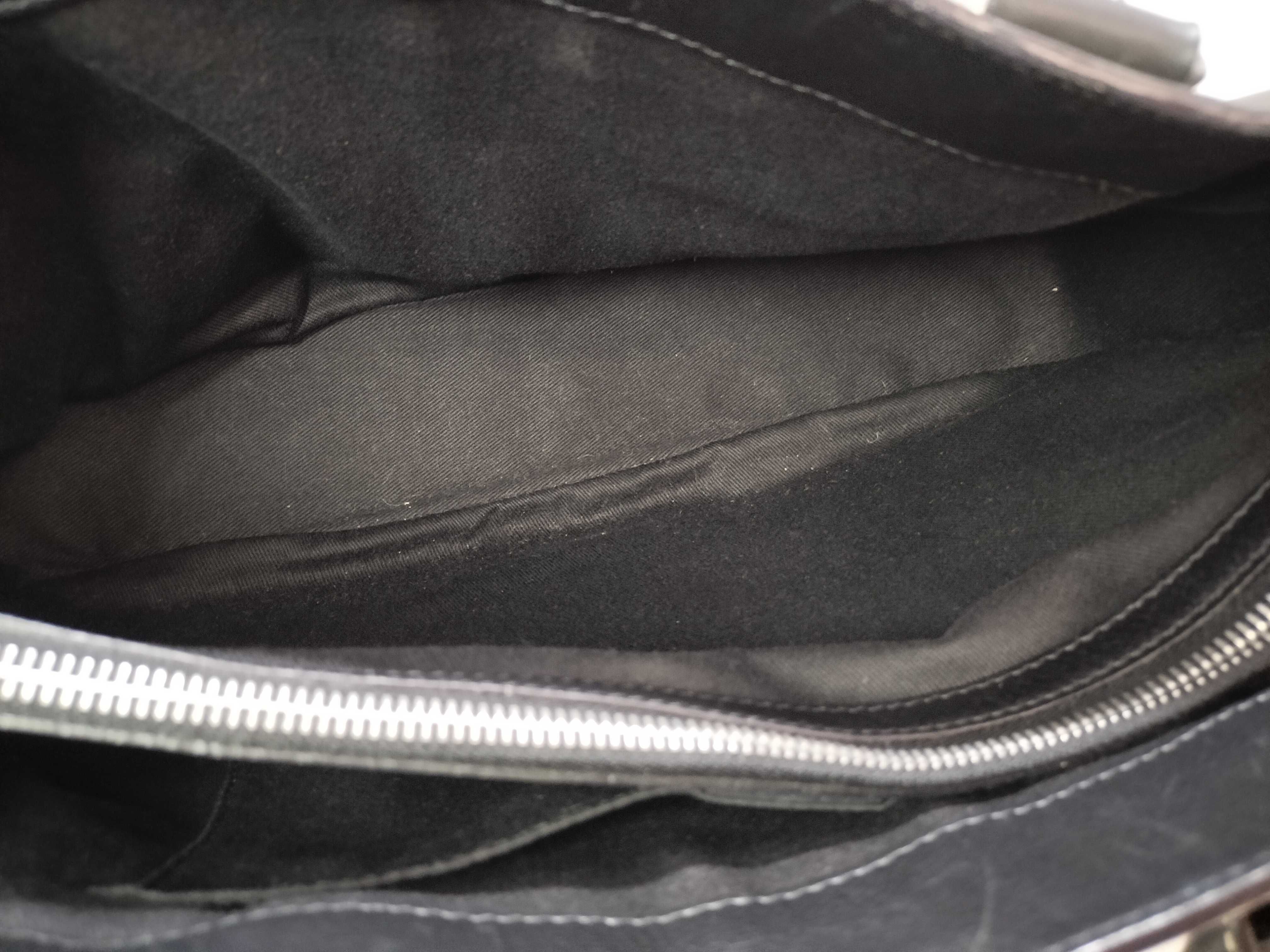 handbag, black, with dust bag. — view 7