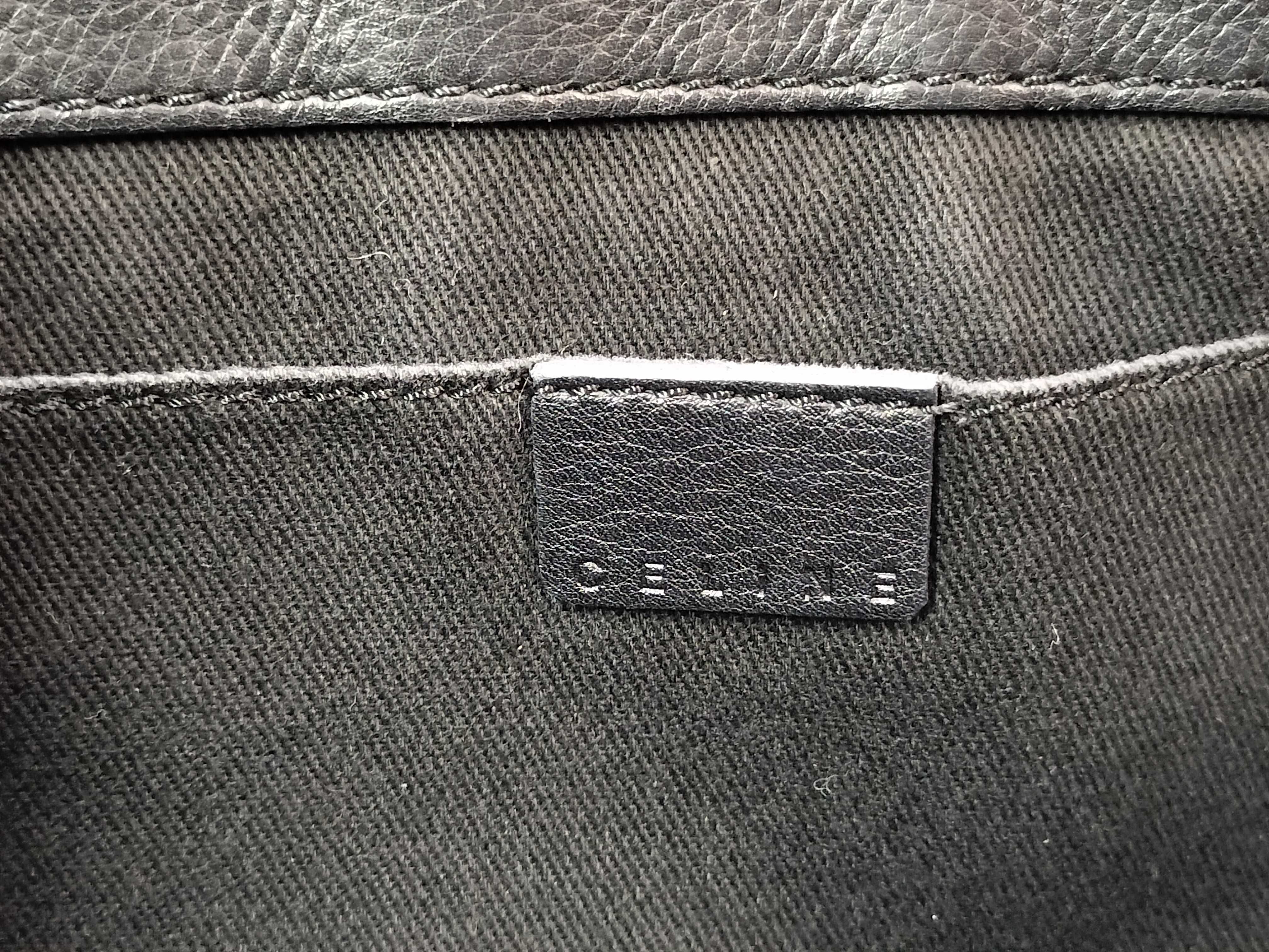 handbag, black, with dust bag. — view 9