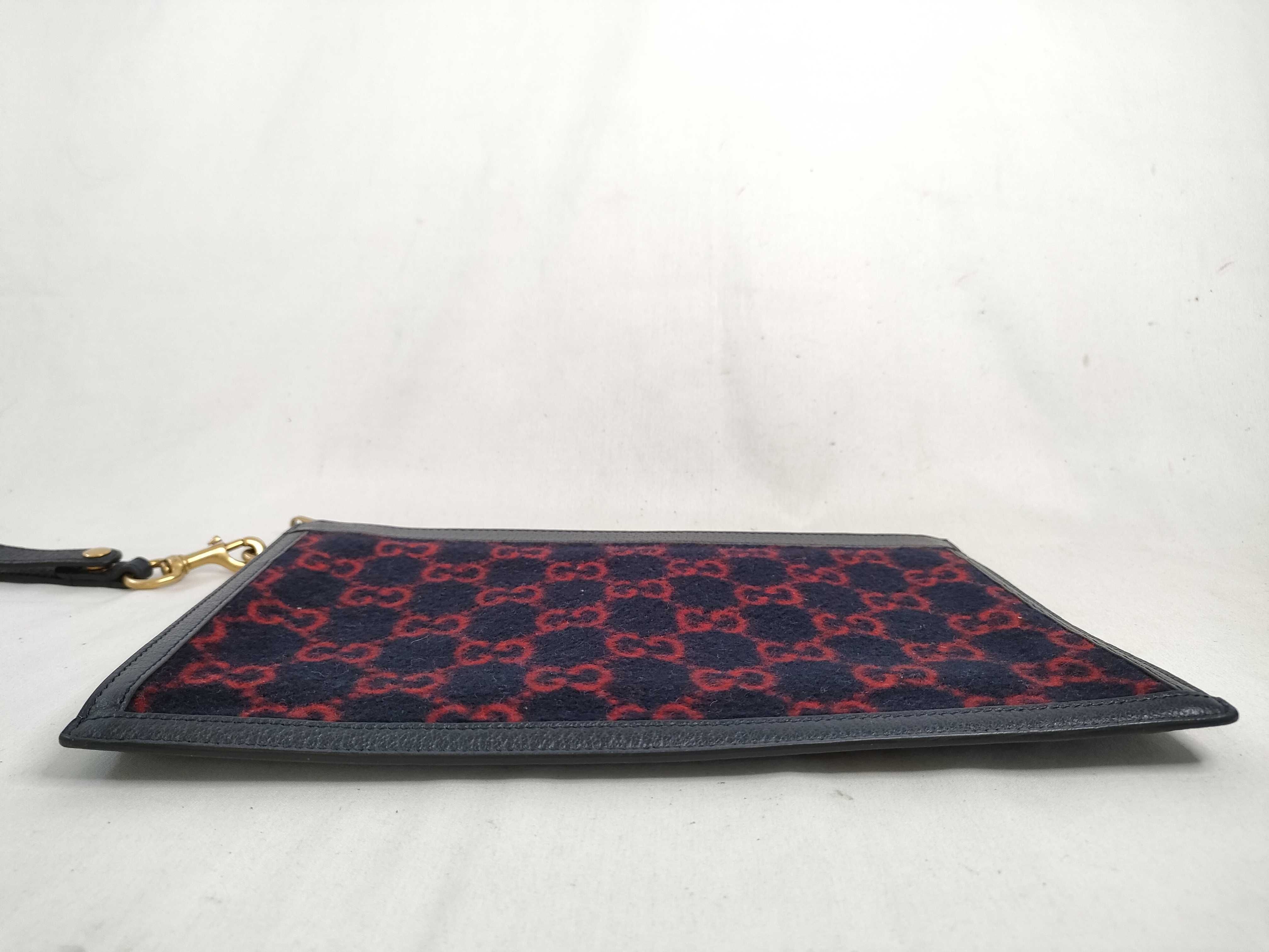 GG Wool Clutch Bag — view 7