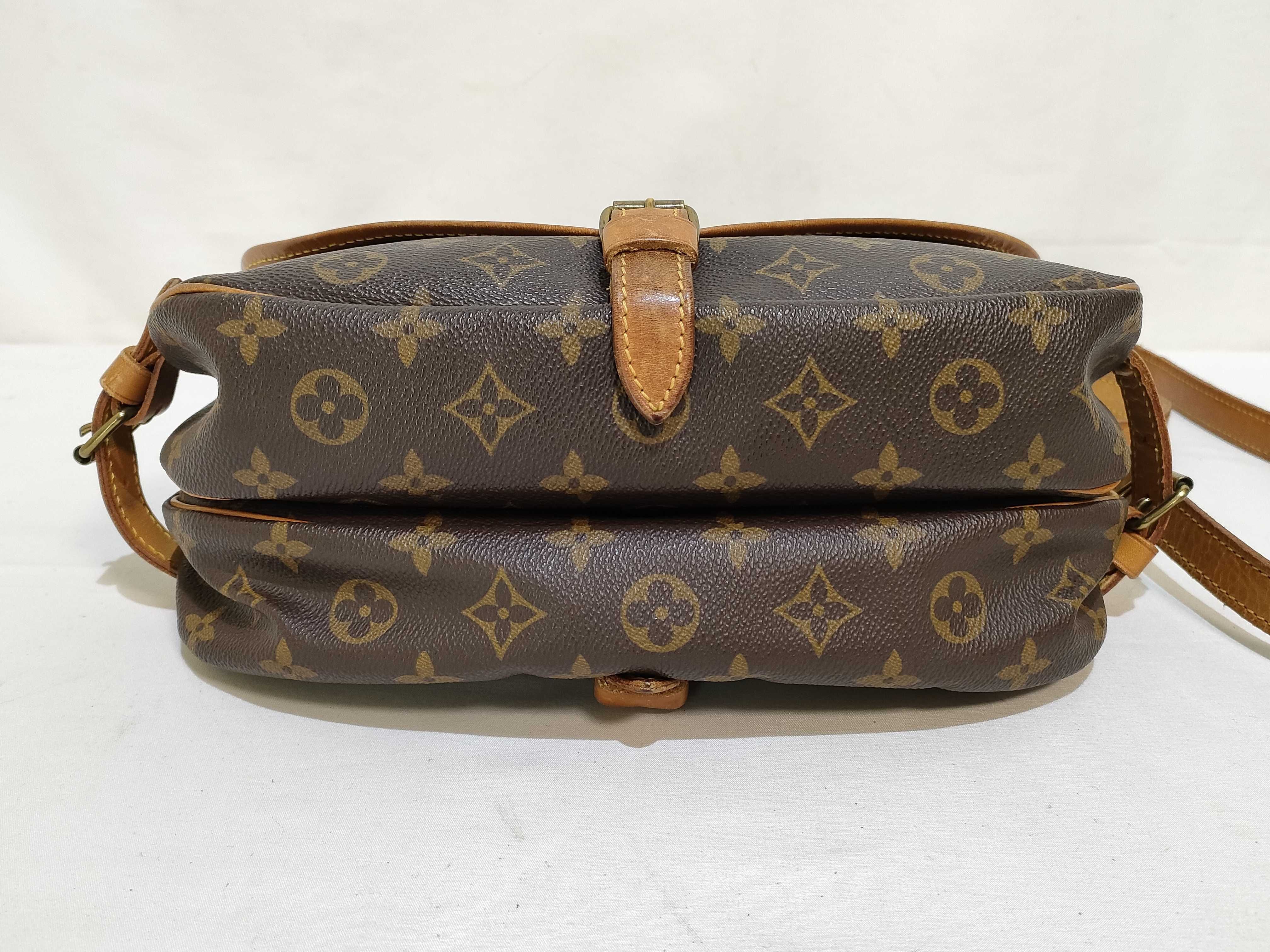 Monogram LV Saumur Shoulder Bag — view 7
