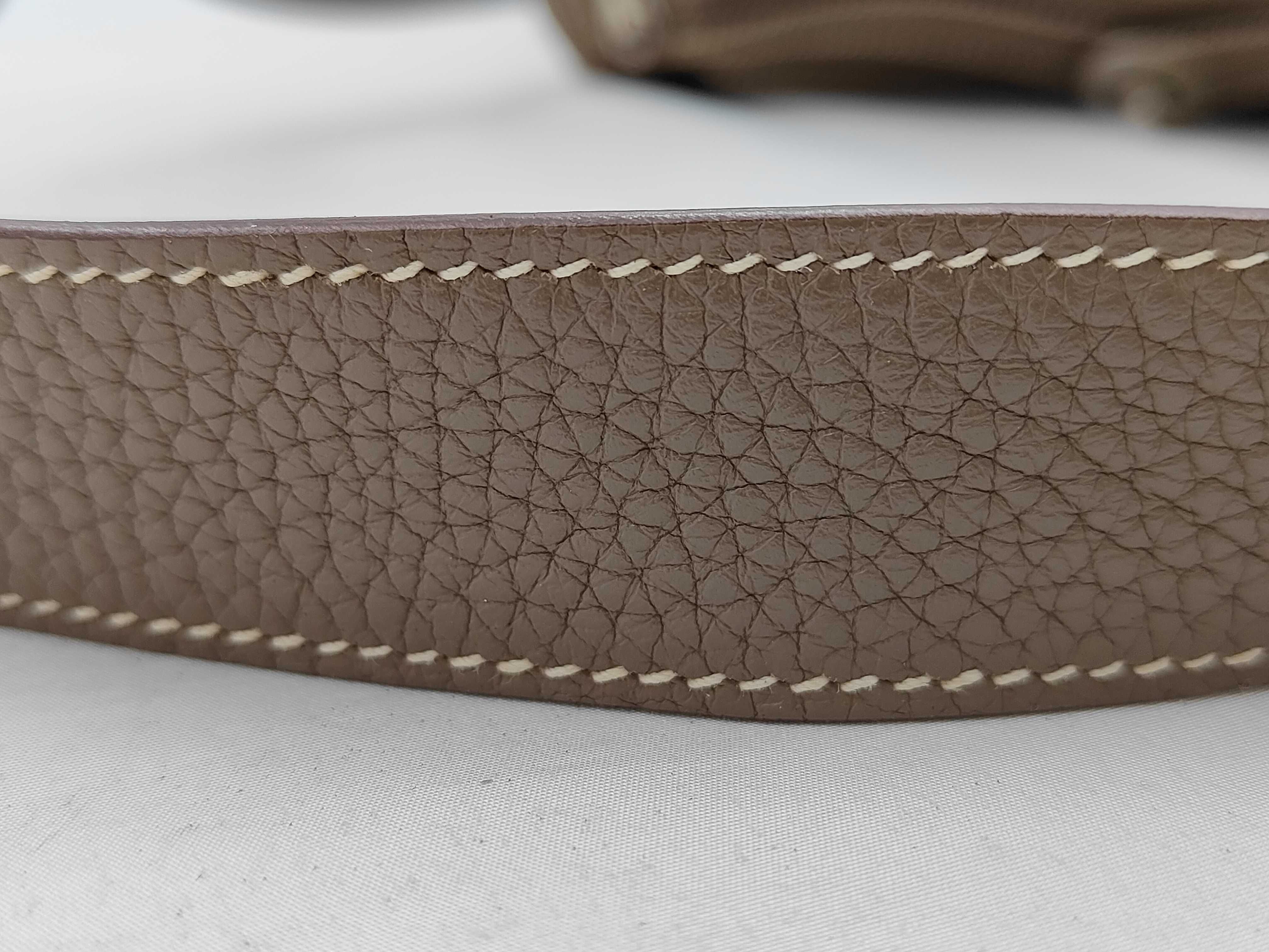 Lindy 30 Taurillon Etoupe X-stamp handbag — view 4