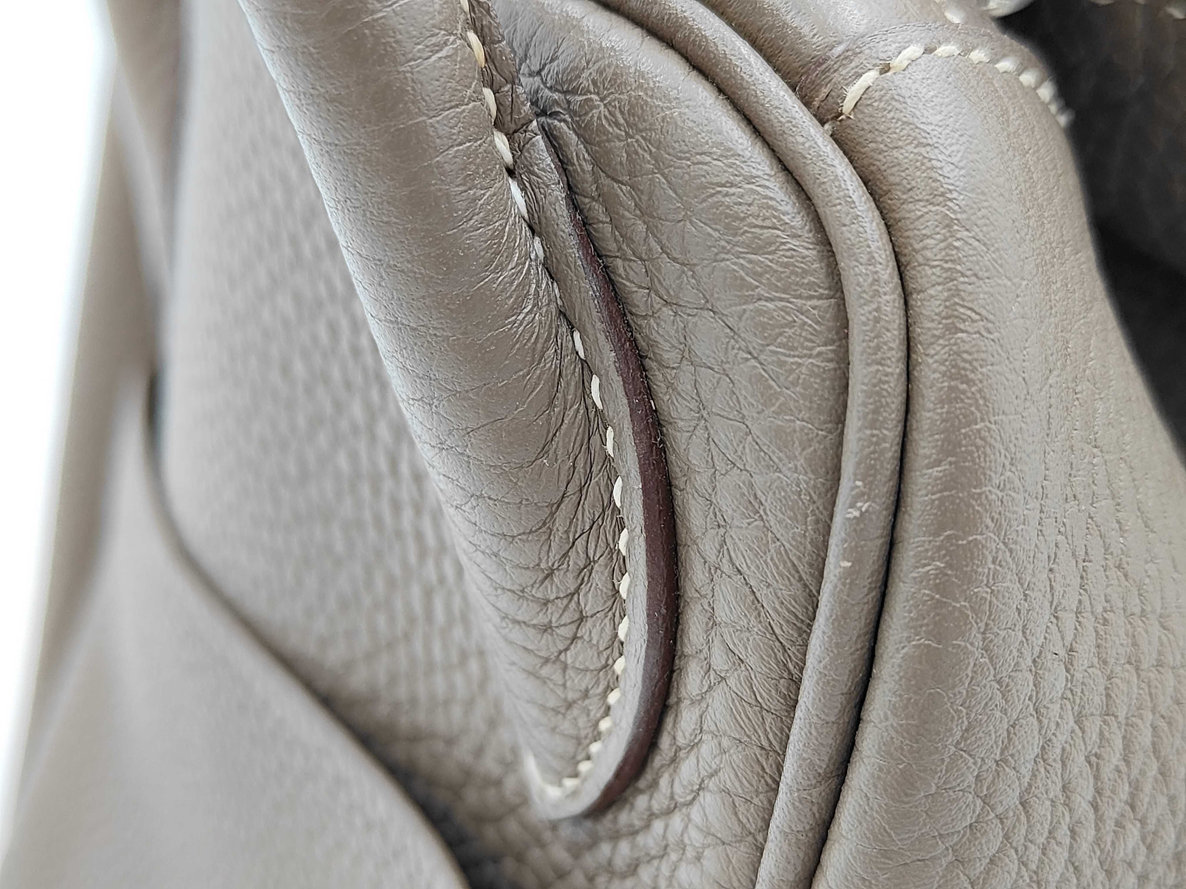 Lindy 30 Taurillon Etoupe X-stamp handbag — view 7