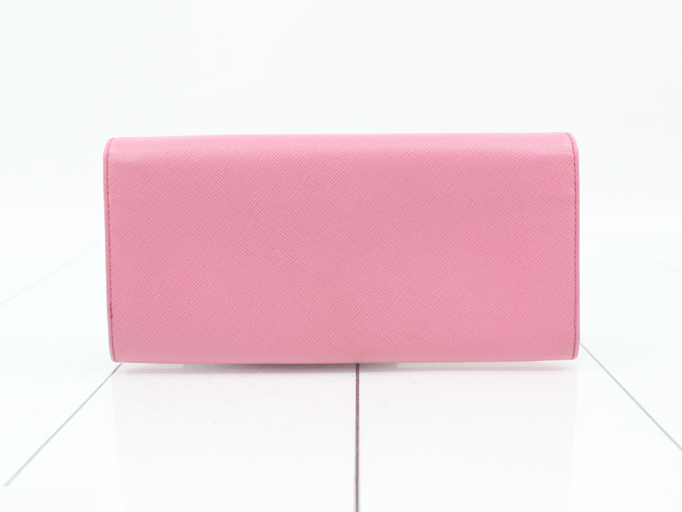 Saffiano long wallet — view 2
