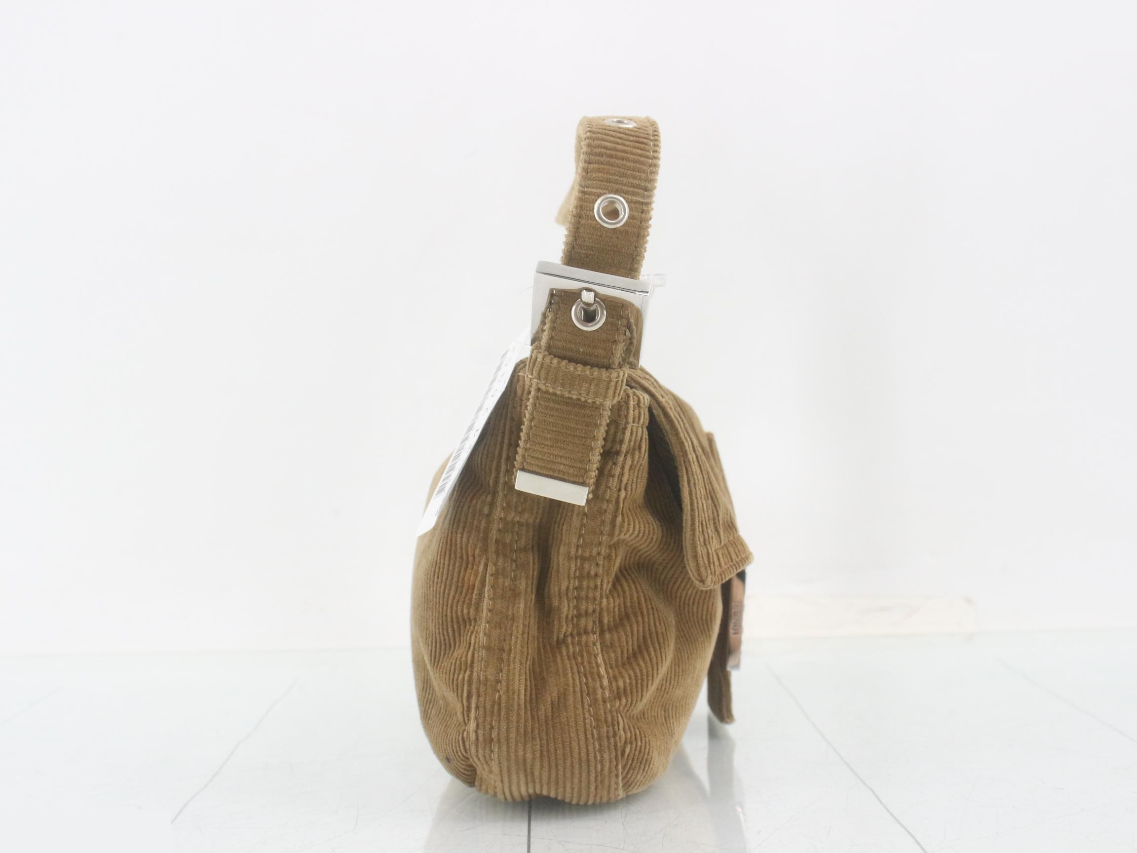 Mamma Bucket Corduroy Shoulder Bag — view 4