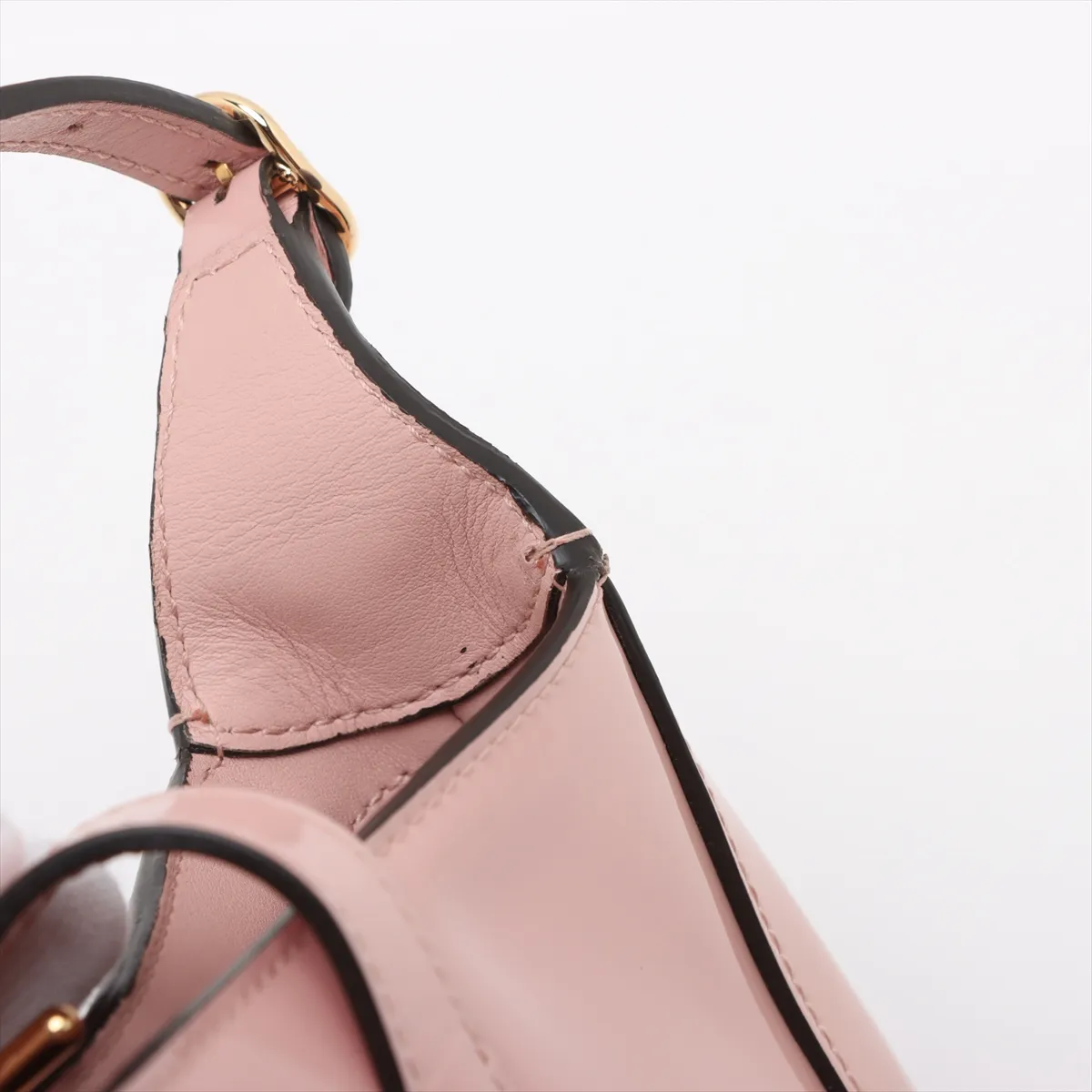 Jackie 1961 Patent Leather 2-Way Shoulder Bag, Pink, 699651 — view 14