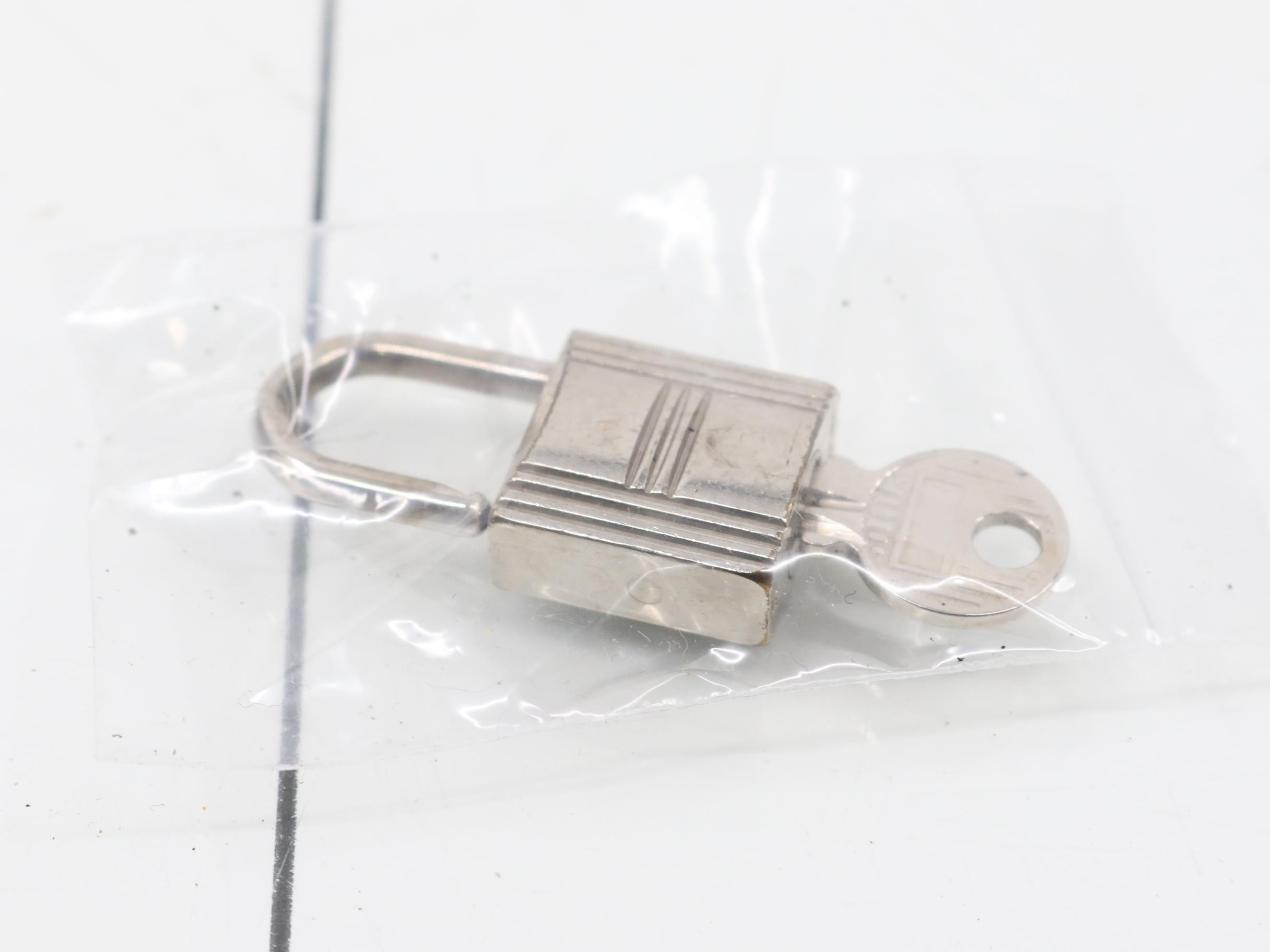 Aleline Tote MM Gray with Key and Padlock — view 7