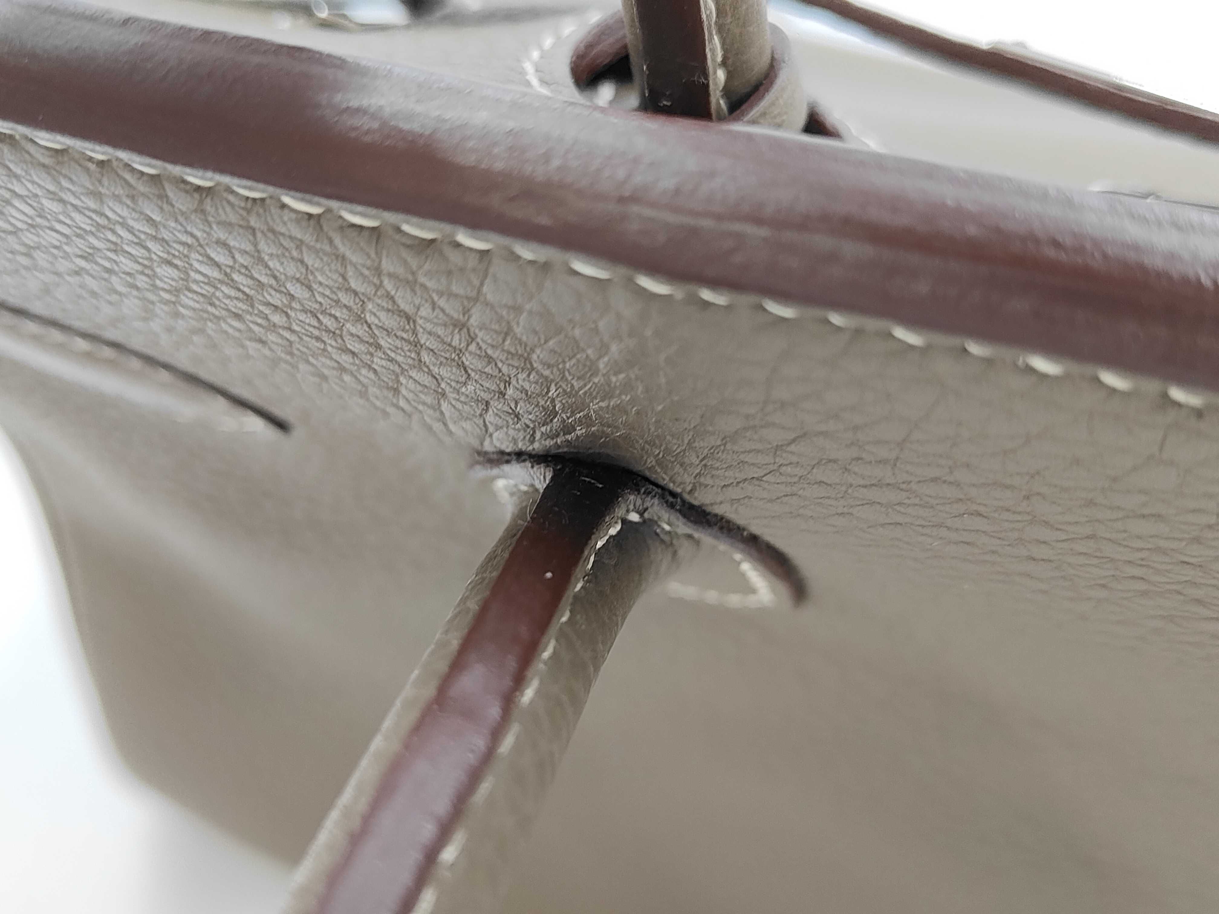 Birkin 30, gray, silver hardware, M stamp, handbag — view 5