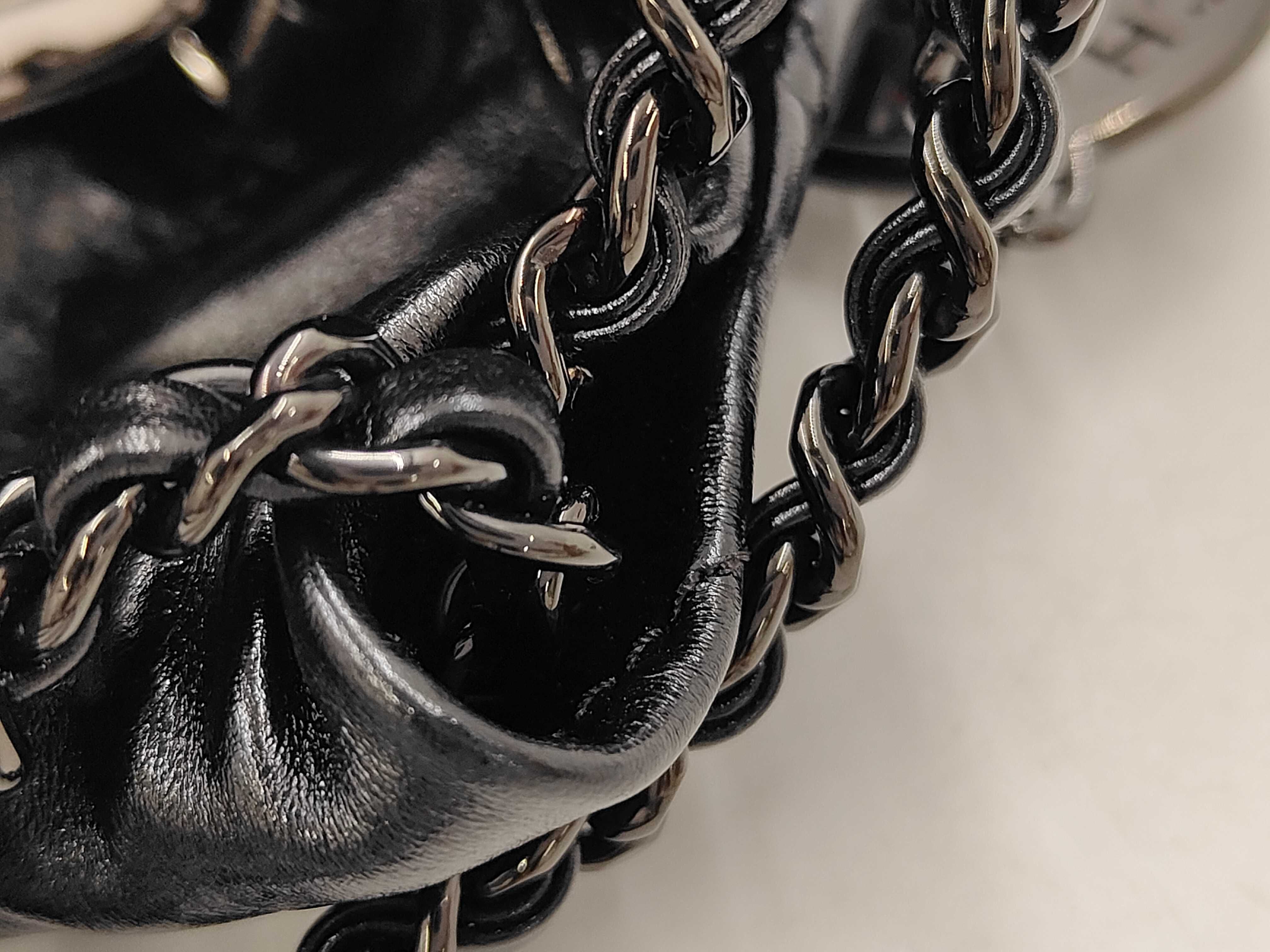 Calfskin Chanel 22 Mini So Black Shoulder Bag with Black Hardware — view 7