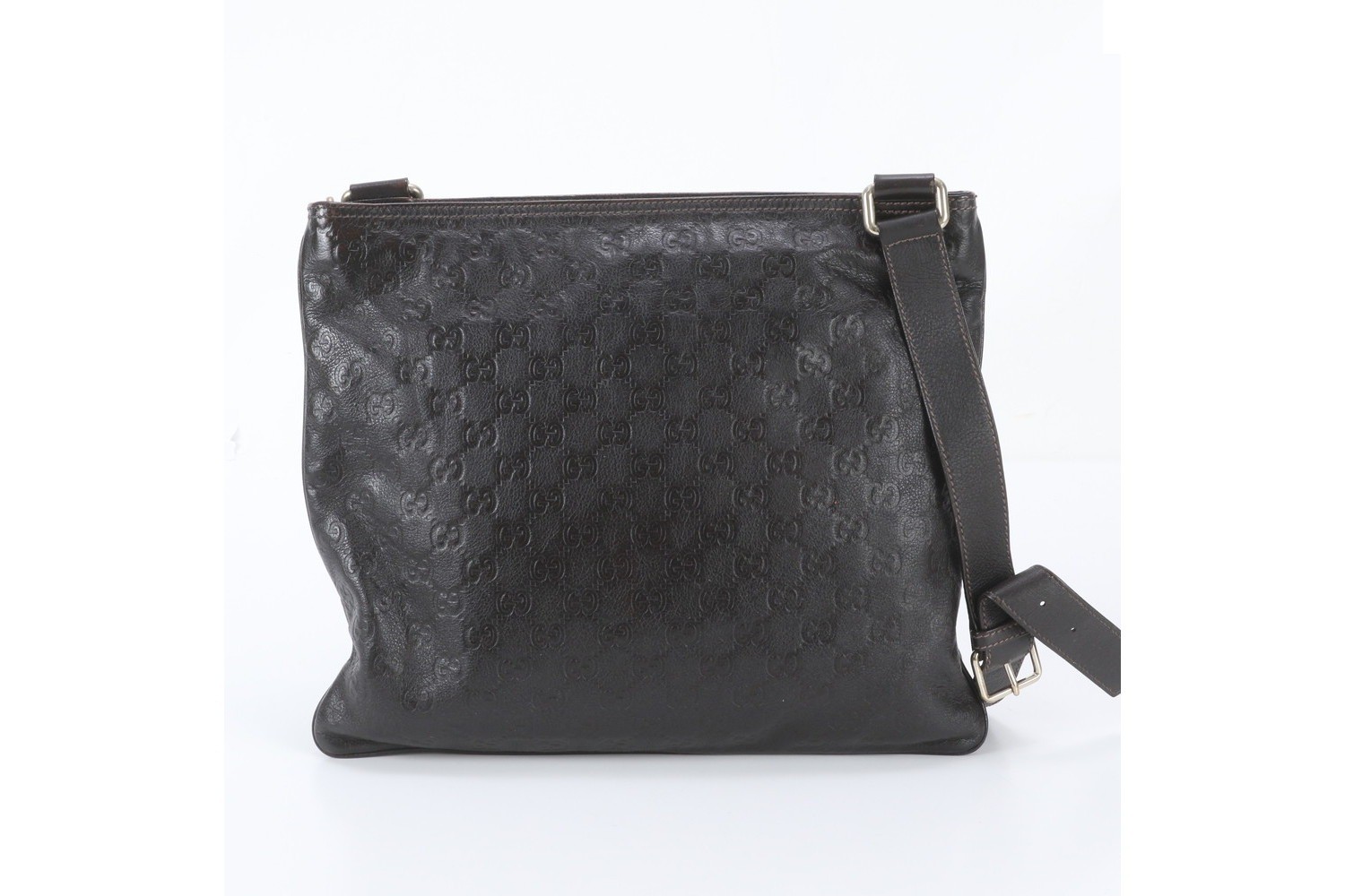 Guccissima 201446 Leather Shoulder Bag, Crossbody Bag, Messenger Bag — view 3