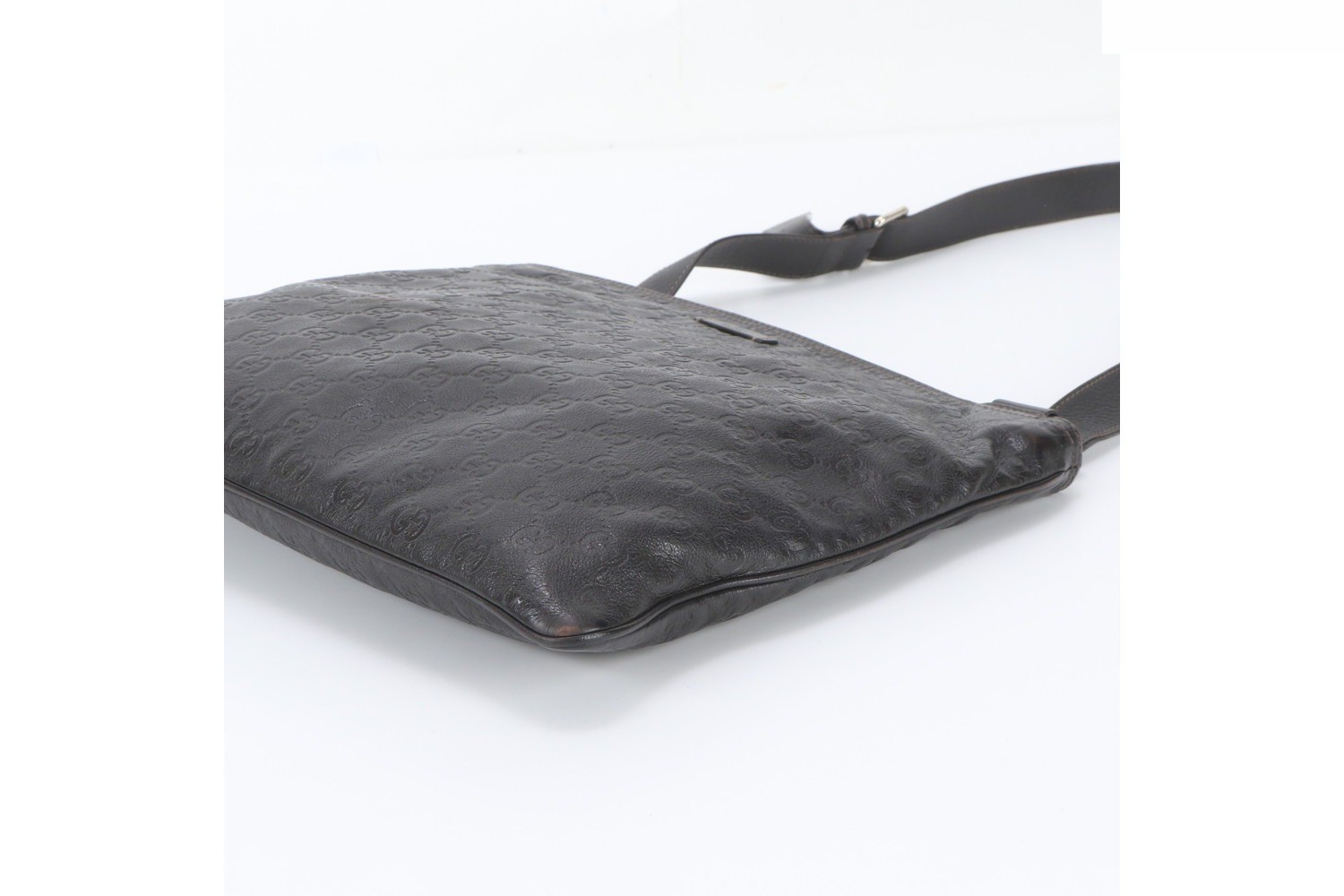 Guccissima 201446 Leather Shoulder Bag, Crossbody Bag, Messenger Bag — view 4