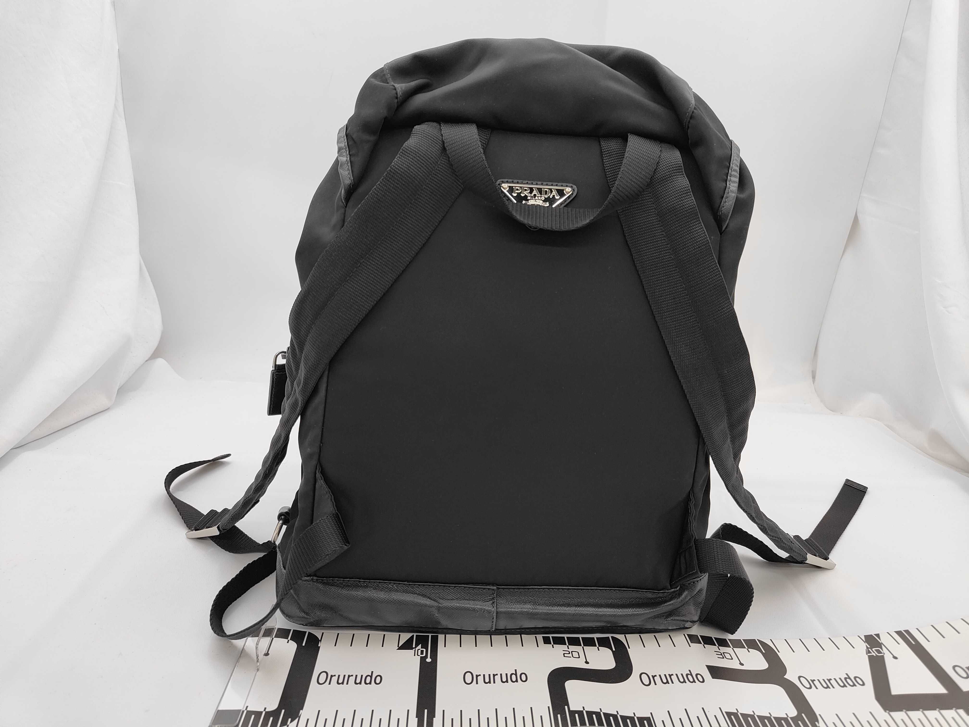 V164 Nylon Backpack, Black — view 2