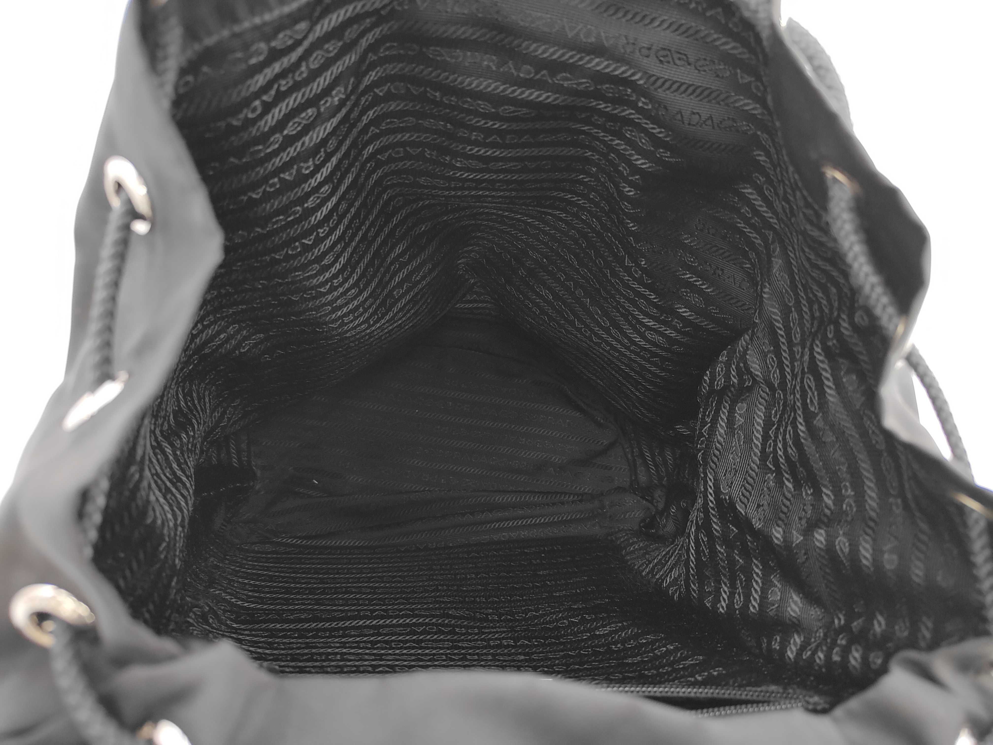 V164 Nylon Backpack, Black — view 8