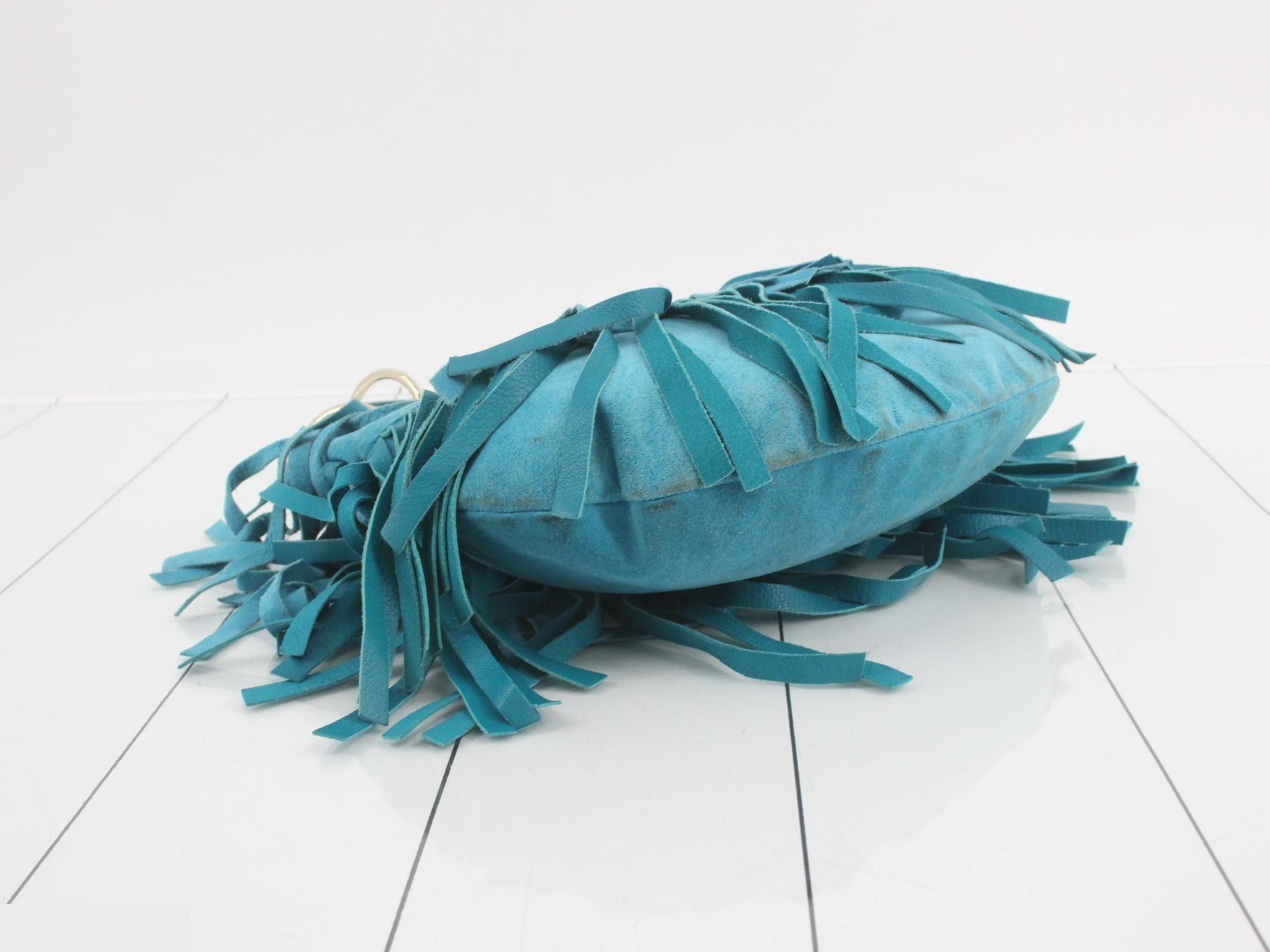 Tom Ford era suede fringe shoulder bag — view 5