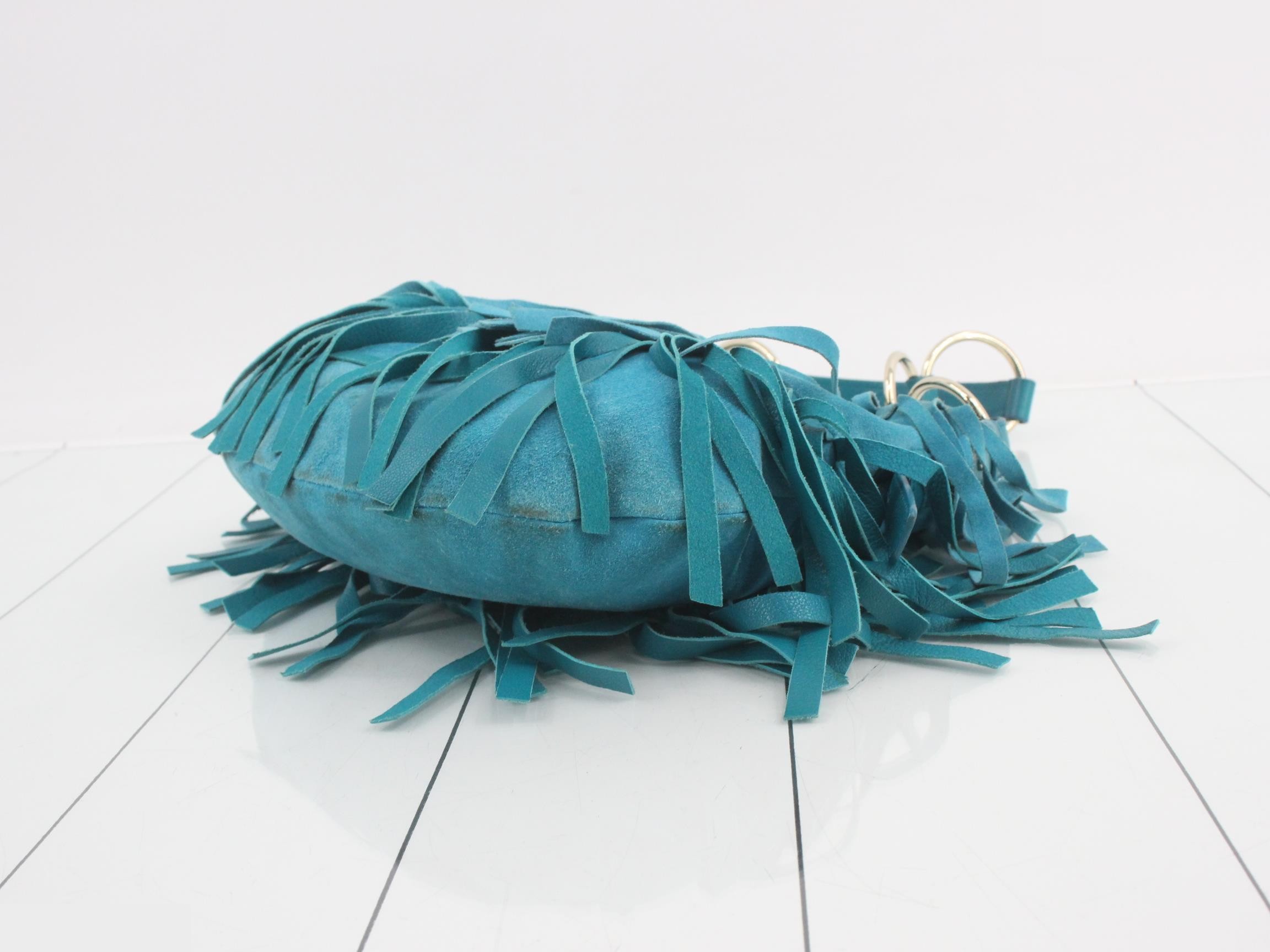 Tom Ford era suede fringe shoulder bag — view 6