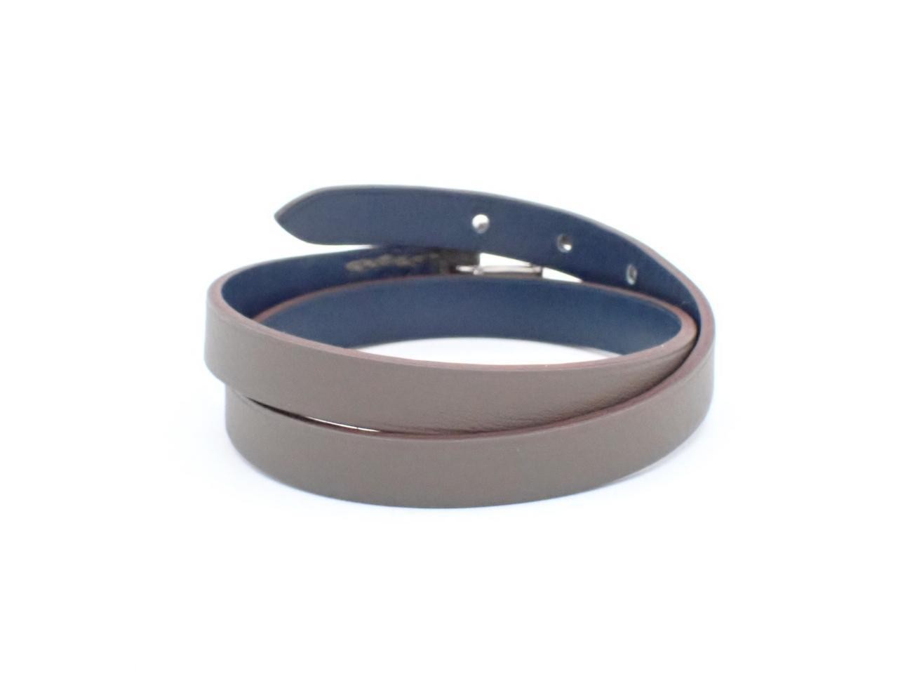 Leather bracelet, "Beeapi," wrist circumference approximately 16.5 cm — view 2