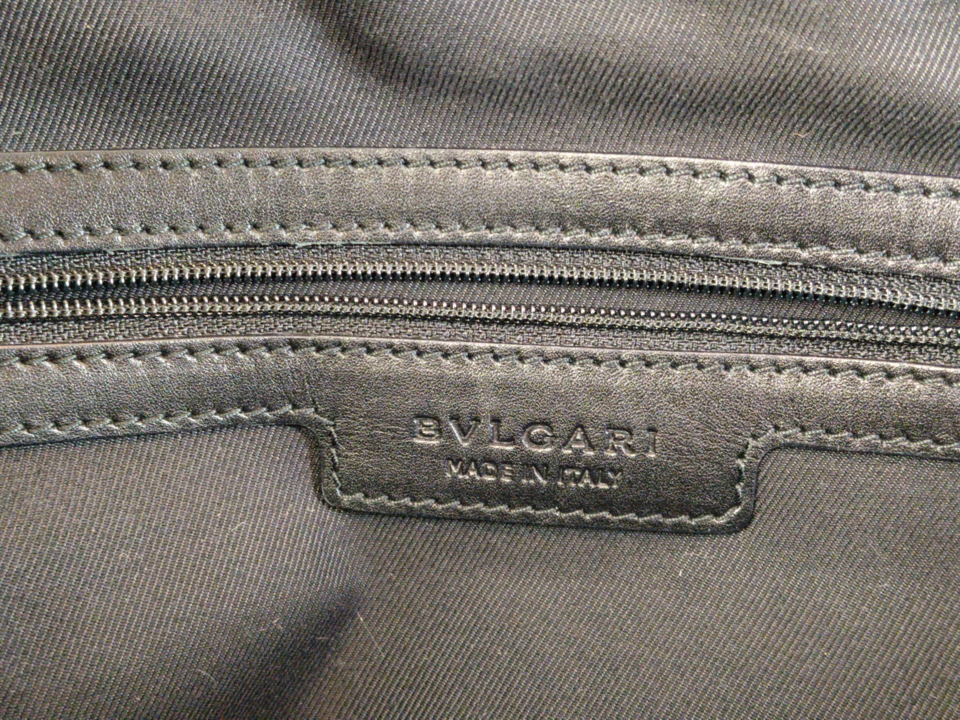 Bulgari enamel handbag tote bag — view 15