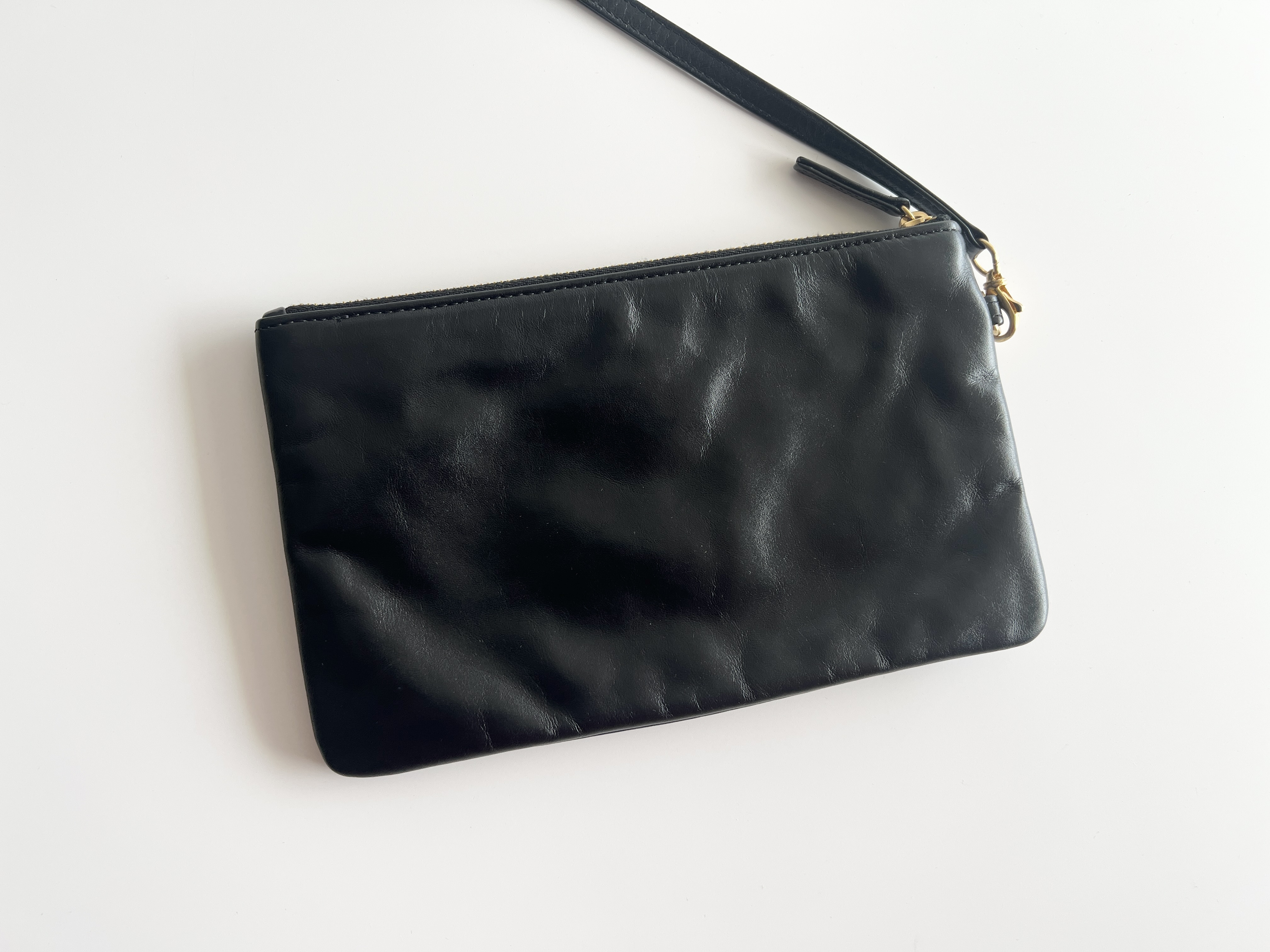 22 Shiny Calfskin Lambskin Leather Coco Mark Charm Chain Shoulder Bag Tote Bag with Pouch Serial Plate Gold Hardware Shoulder Bag — view 15