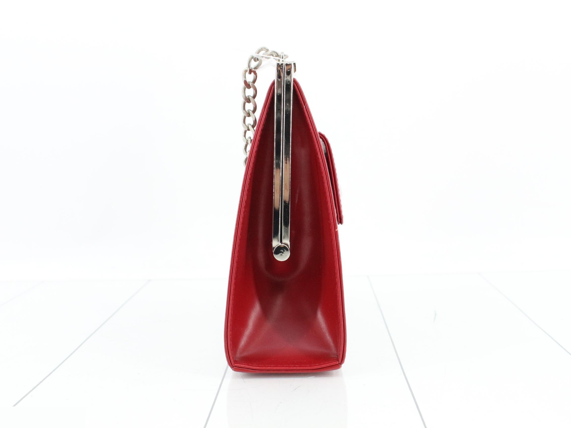 Chain clasp bag — view 4