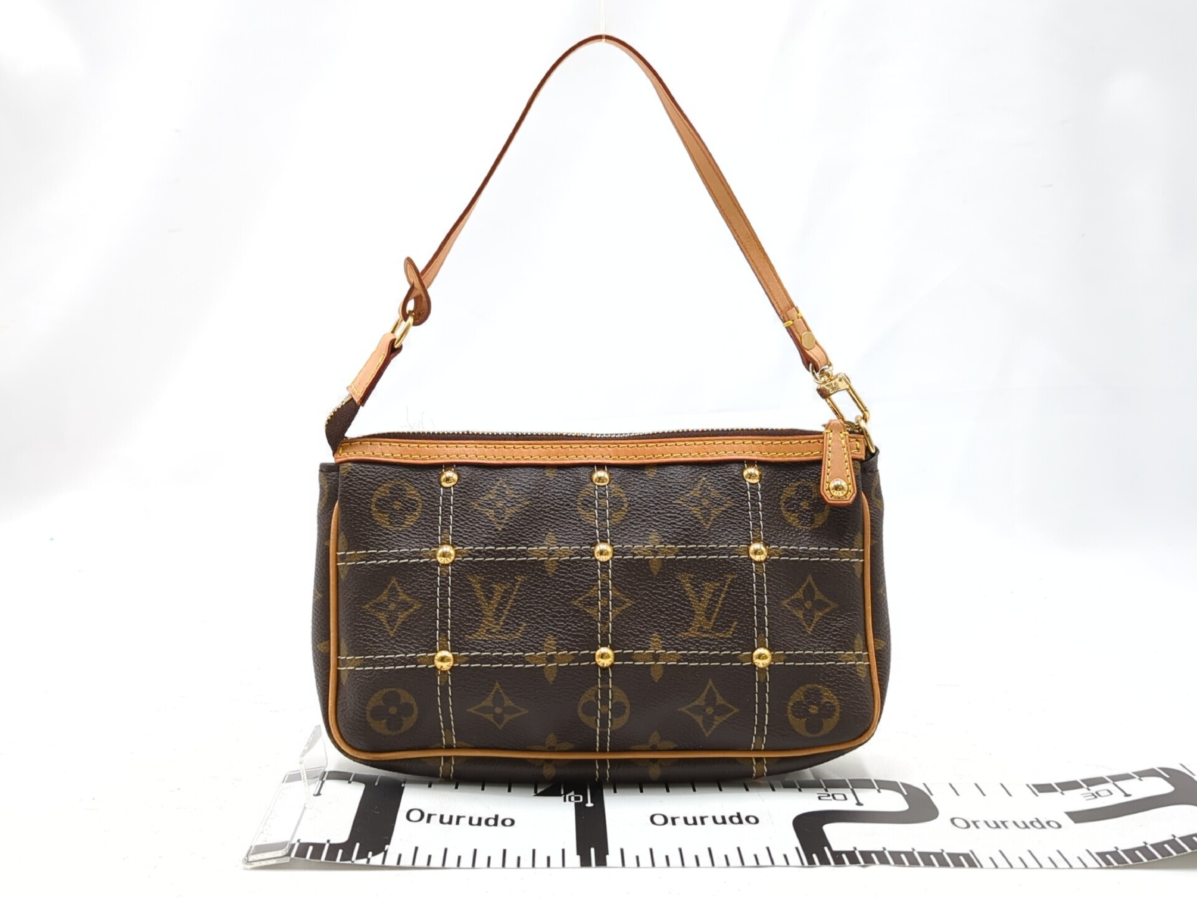 M40141 Monogram Rivet Pochette Accessoires Shoulder Bag — view 2