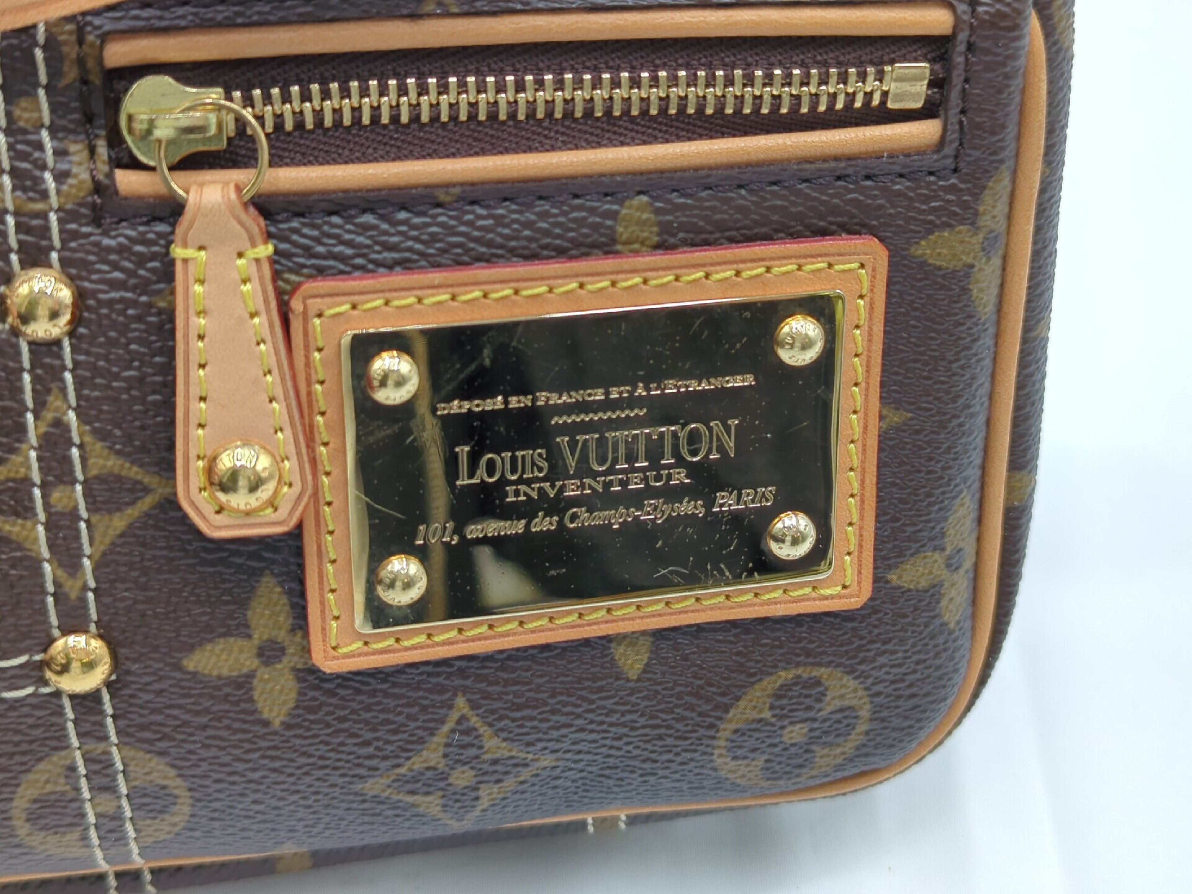 M40141 Monogram Rivet Pochette Accessoires Shoulder Bag — view 11