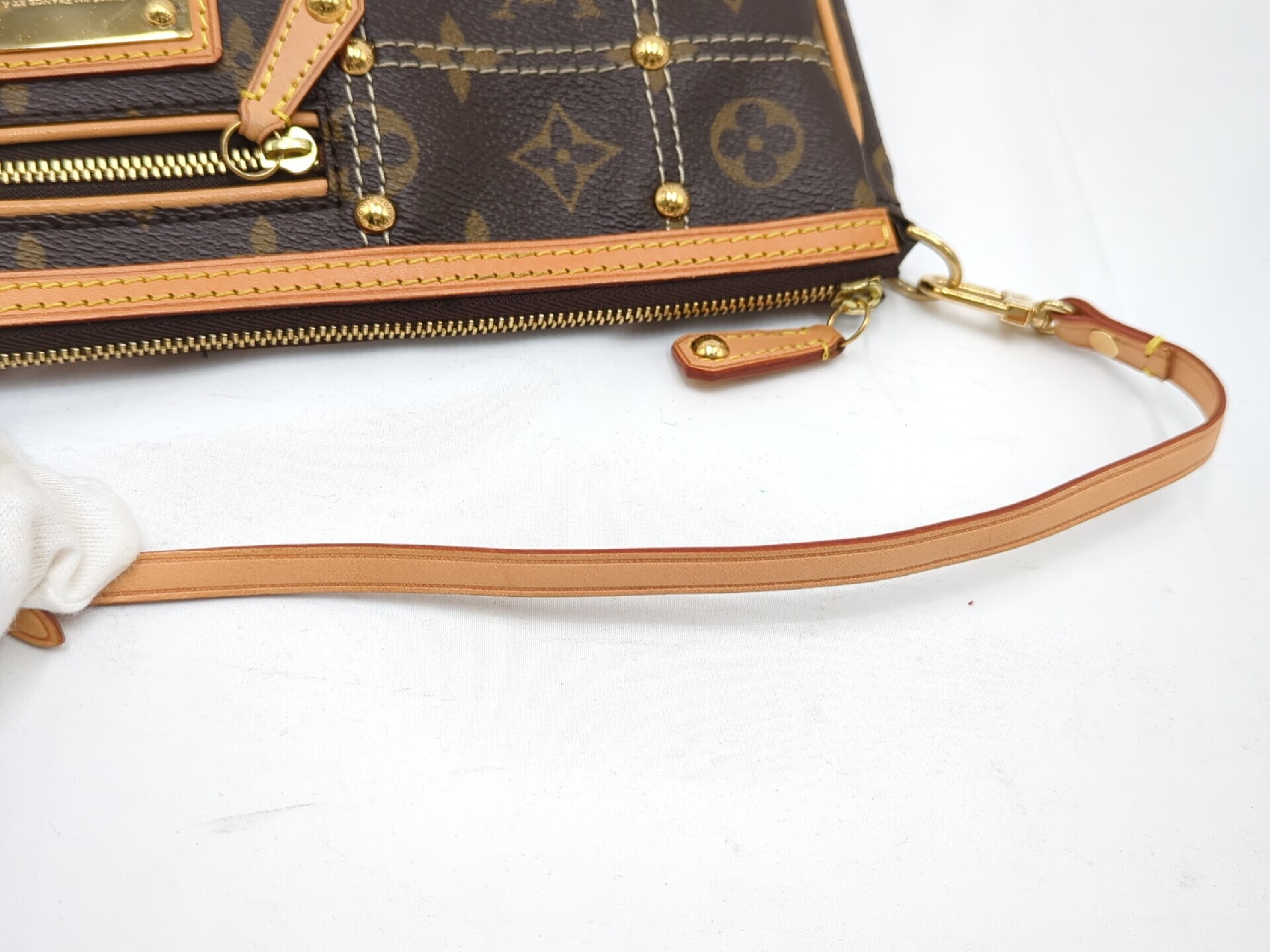 M40141 Monogram Rivet Pochette Accessoires Shoulder Bag — view 6