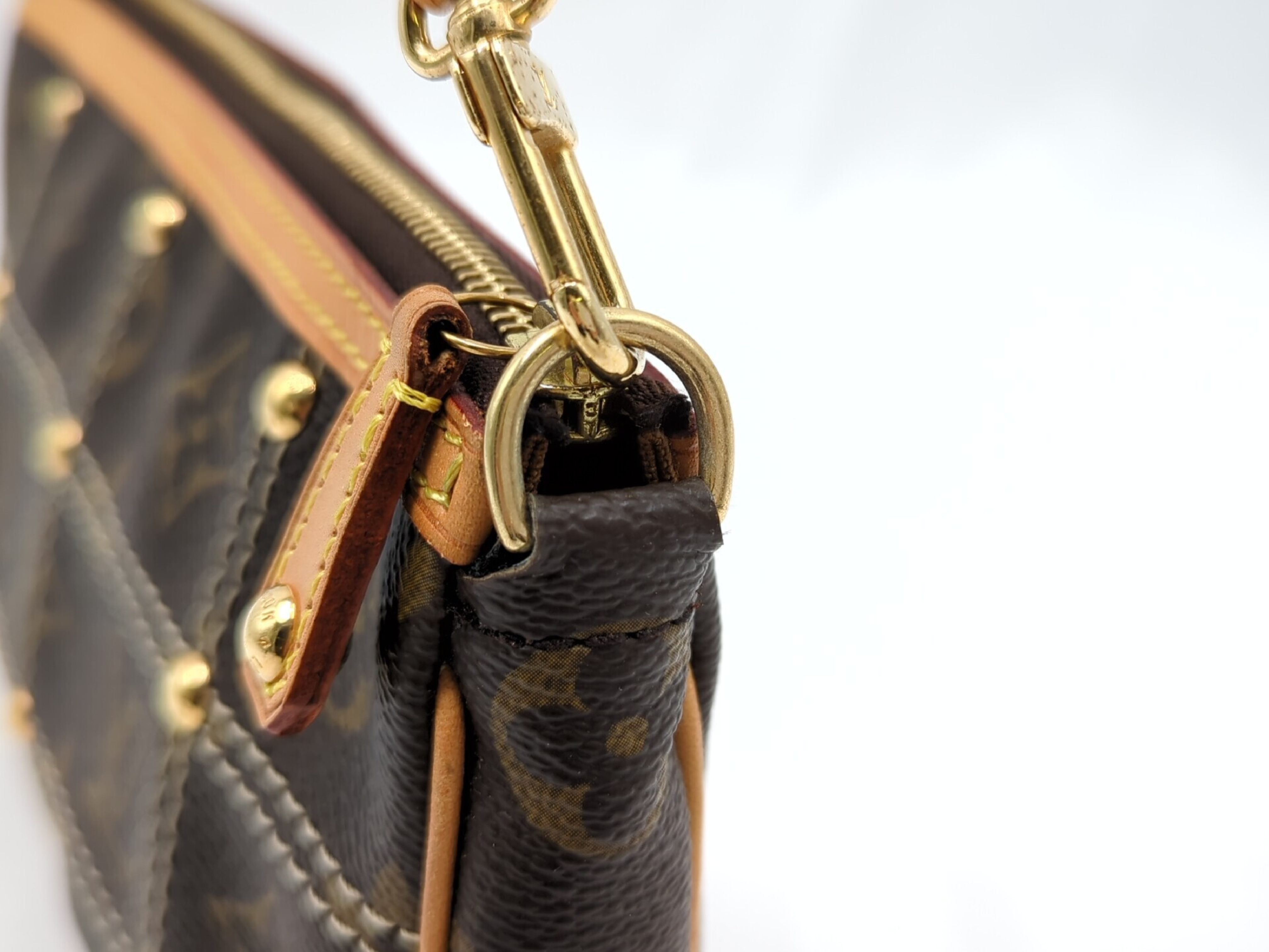 M40141 Monogram Rivet Pochette Accessoires Shoulder Bag — view 7