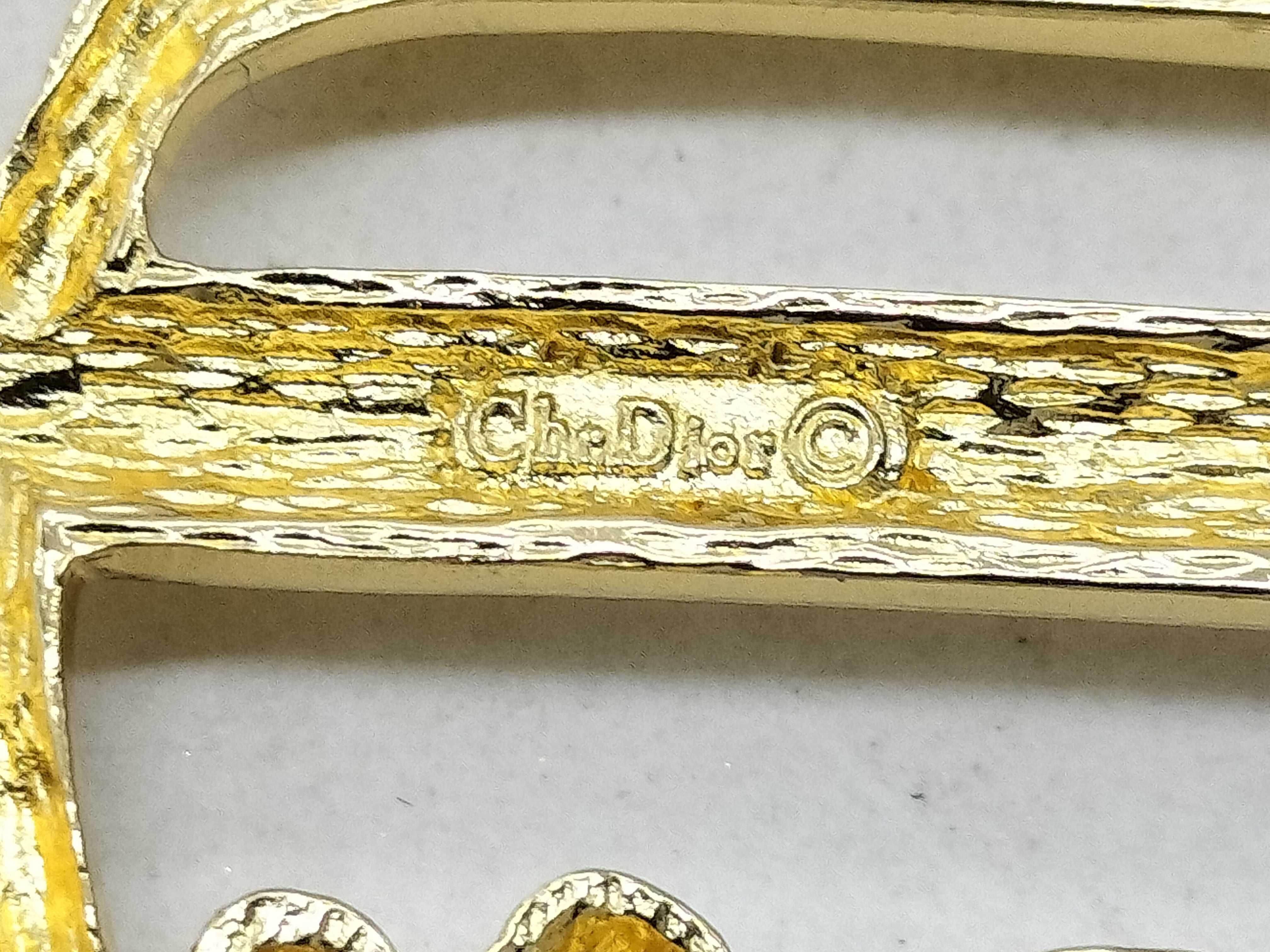 CD logo brooch — view 6
