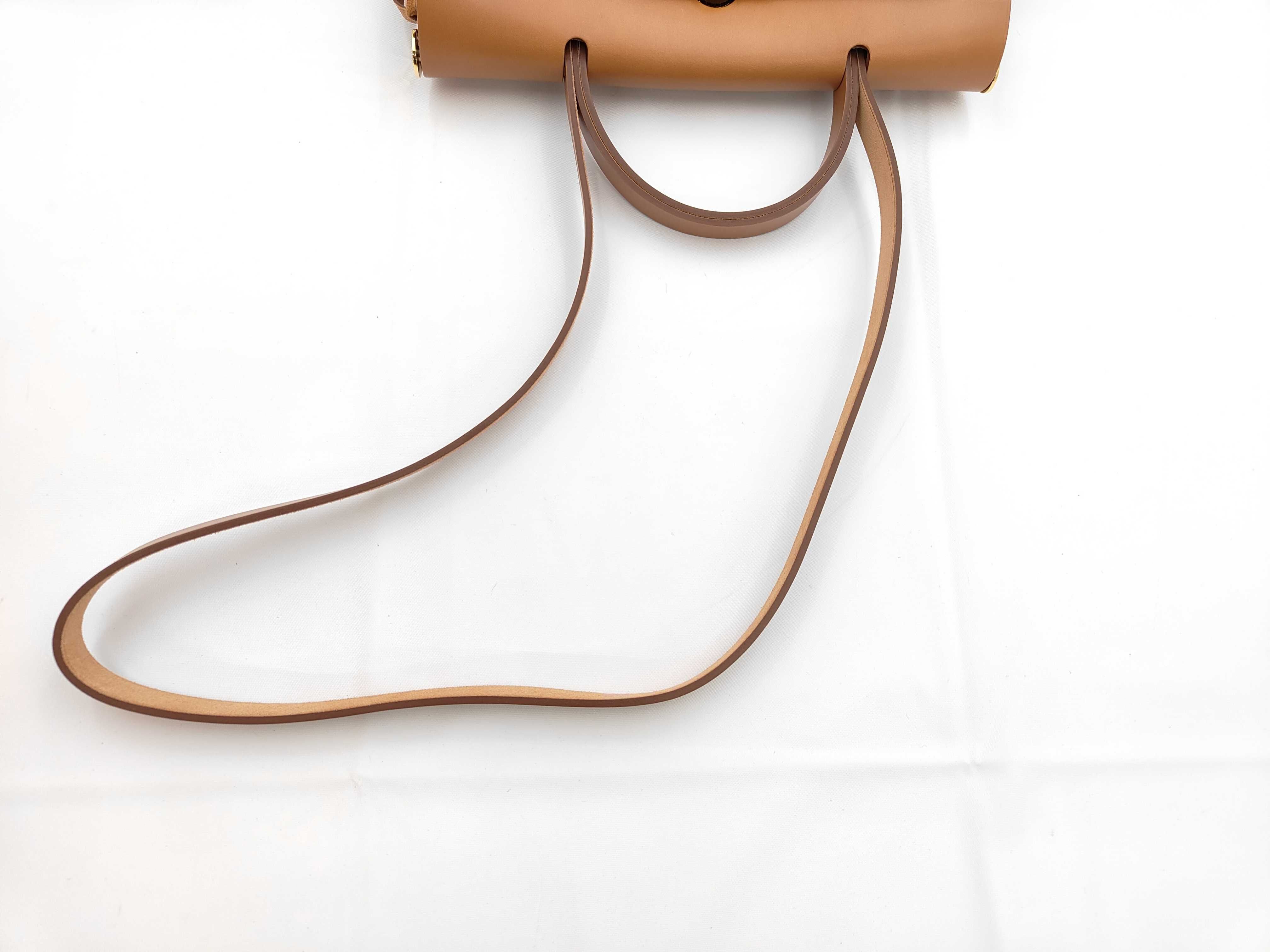 Herbag Zip PM Gold GP U Stamp Shoulder Bag — view 3