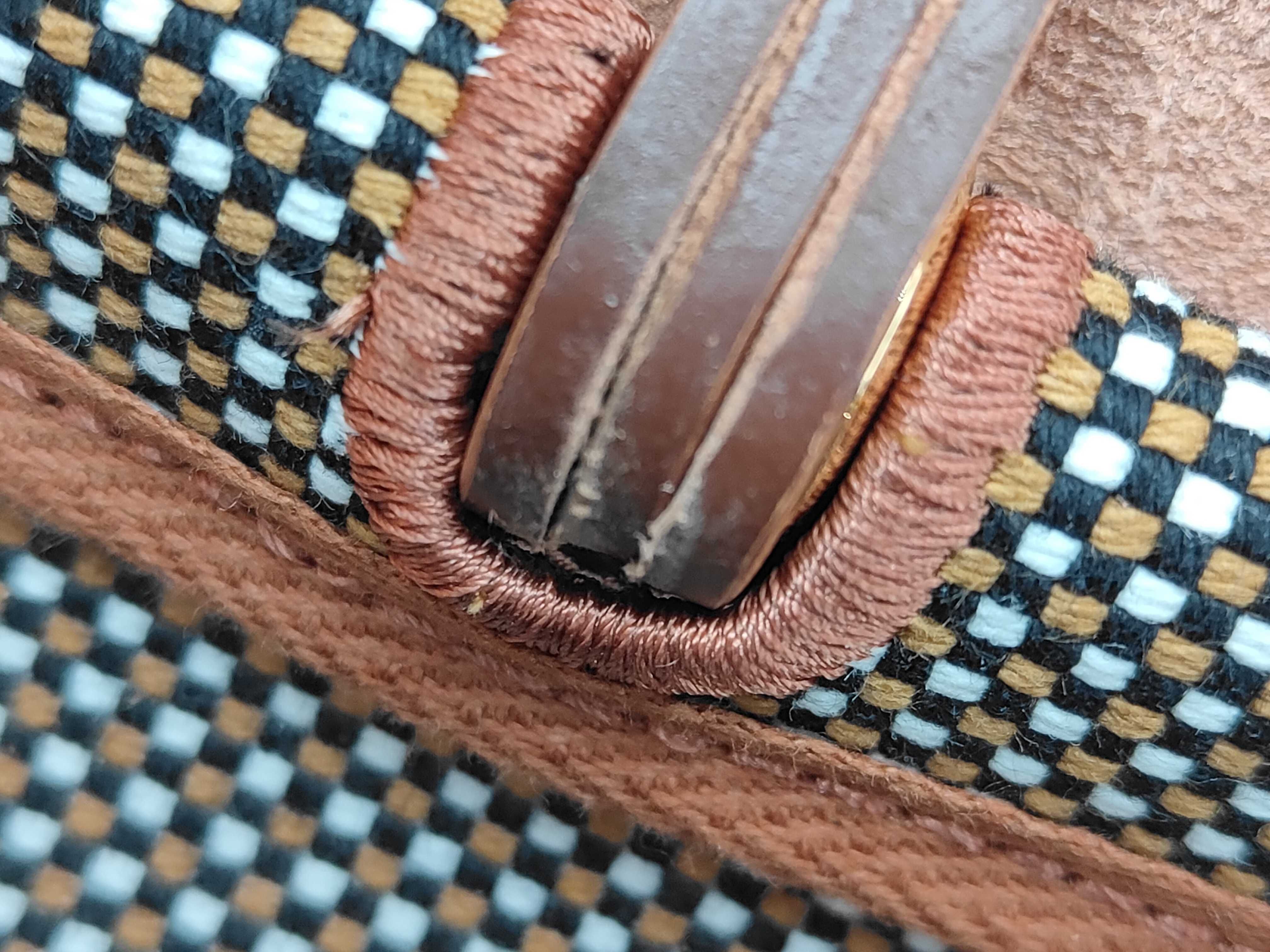 Herbag Zip PM Gold GP U Stamp Shoulder Bag — view 7